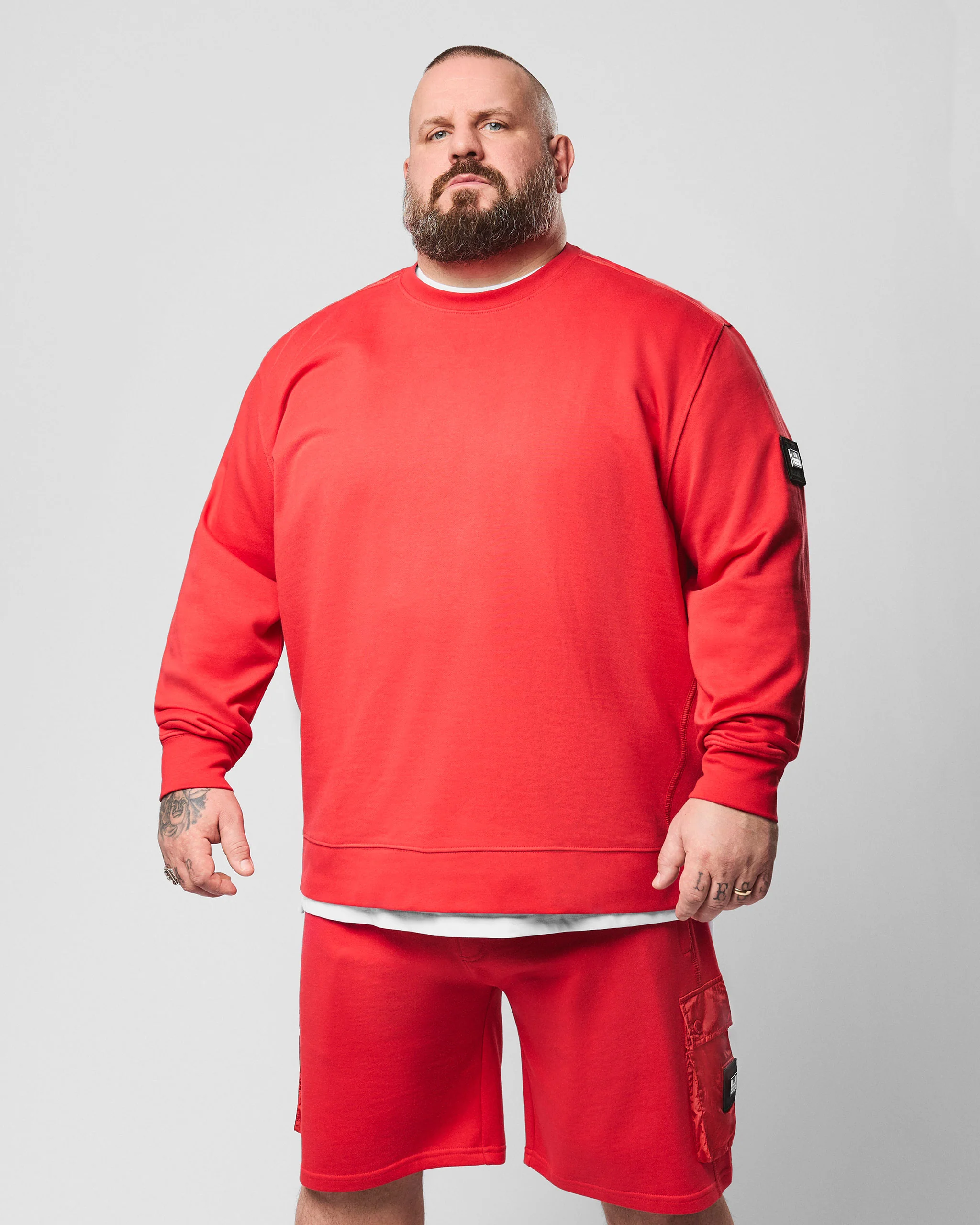 Plus Size - Thunder Sweatshirt Watermelon - Image 3