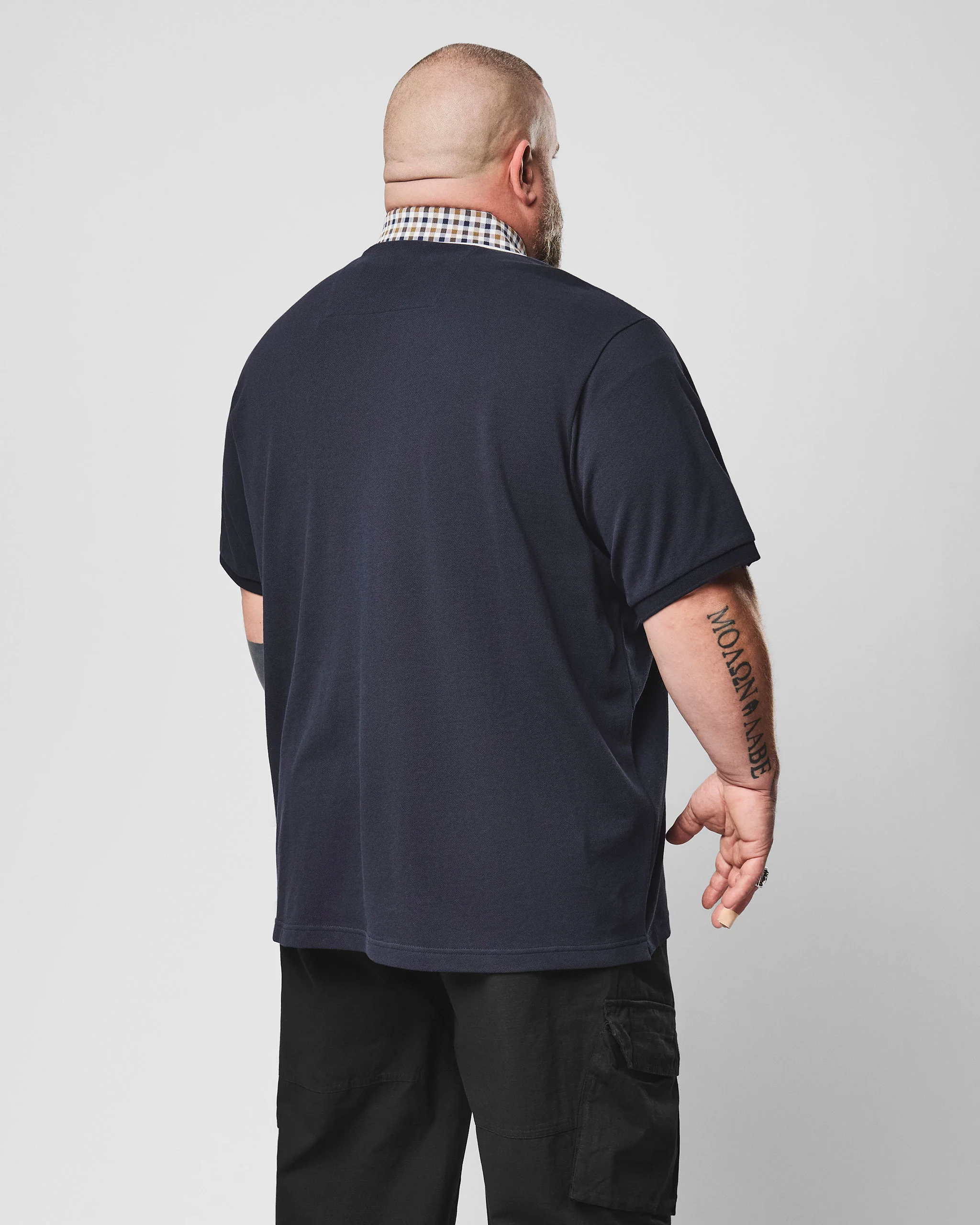 Plus Size - Tipasa Polo Shirt Navy - Image 5