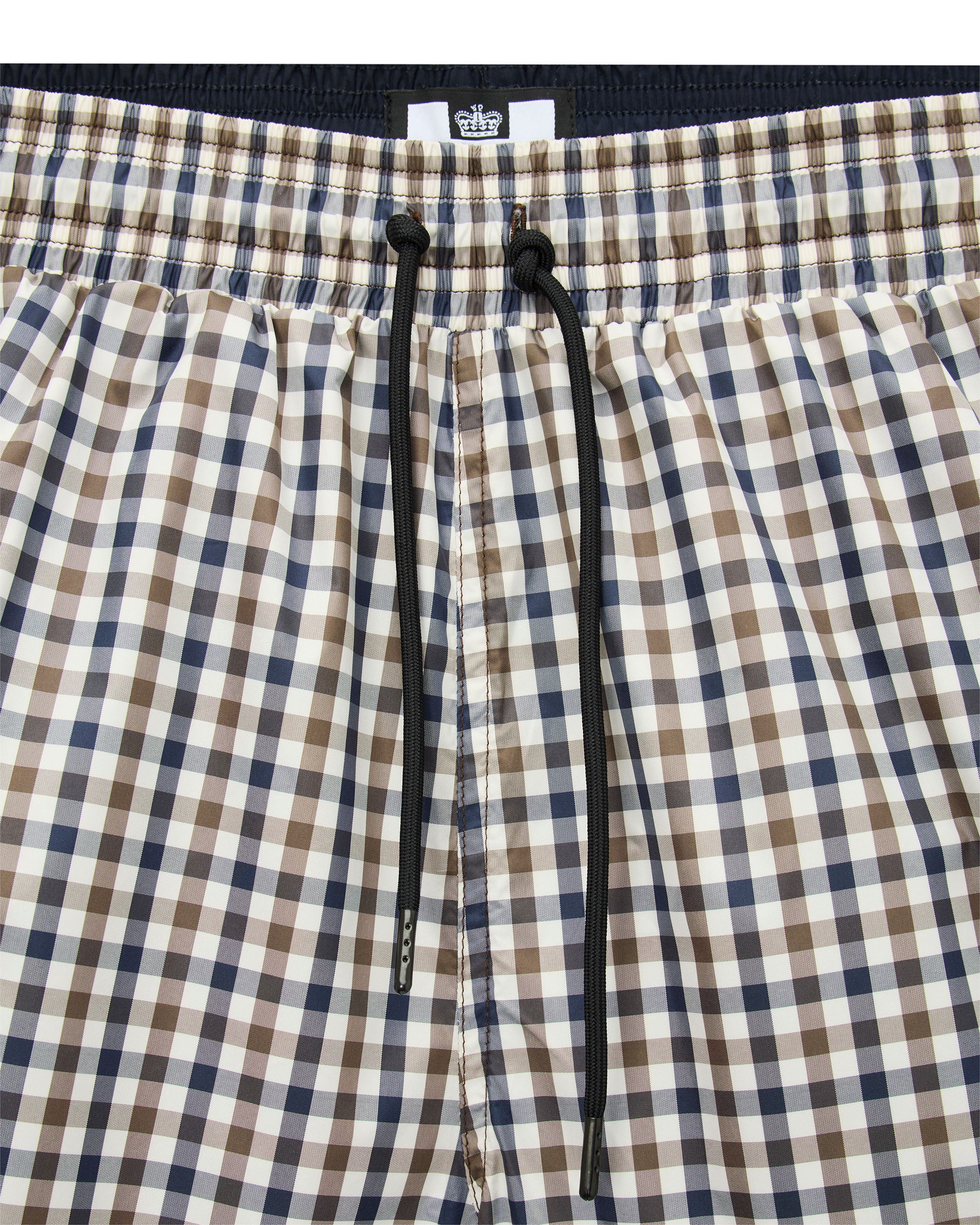 Plus Size - Varadero Swim Shorts Mid House Check - Image 5