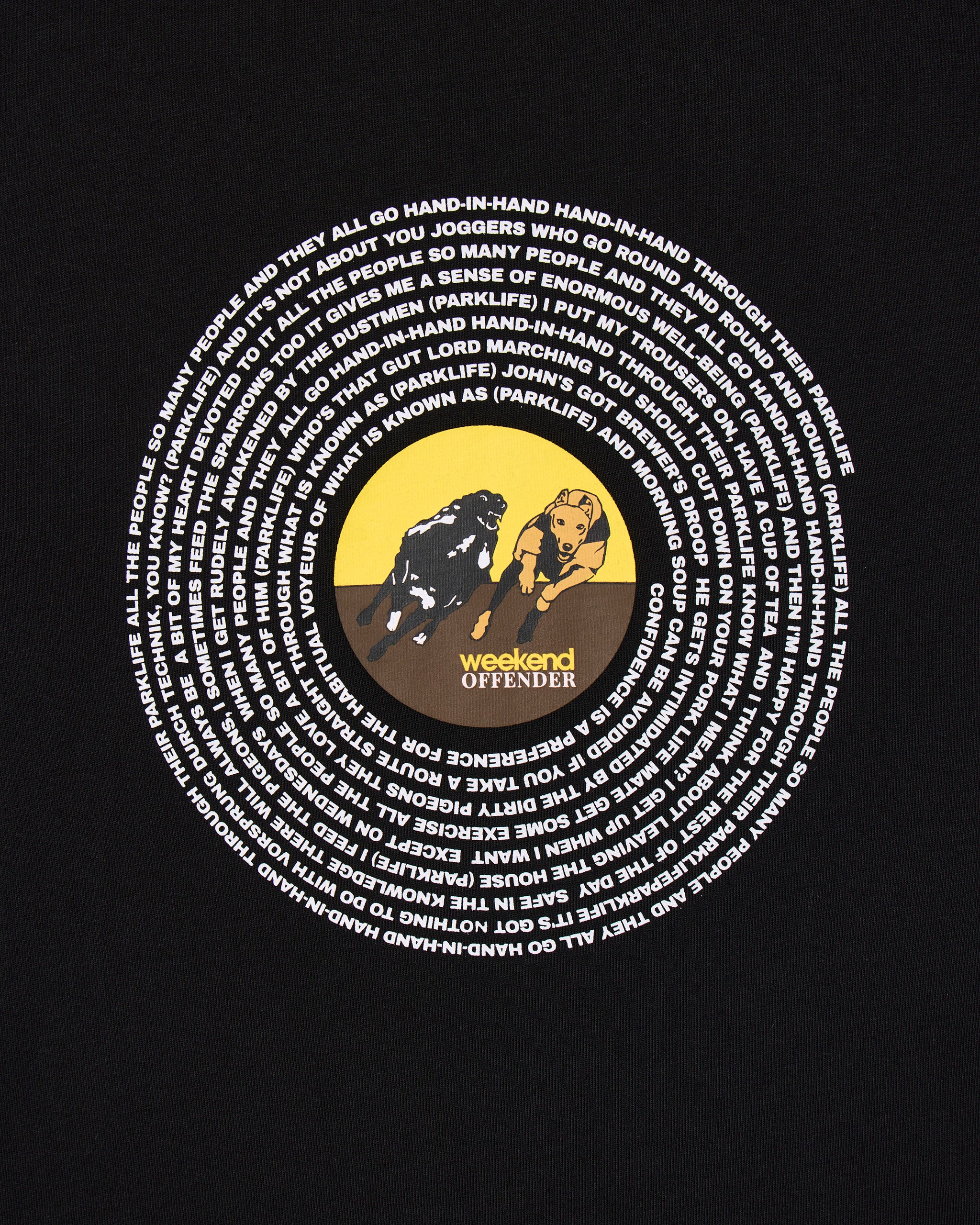 Wansdown Graphic T-Shirt Black - Image 2