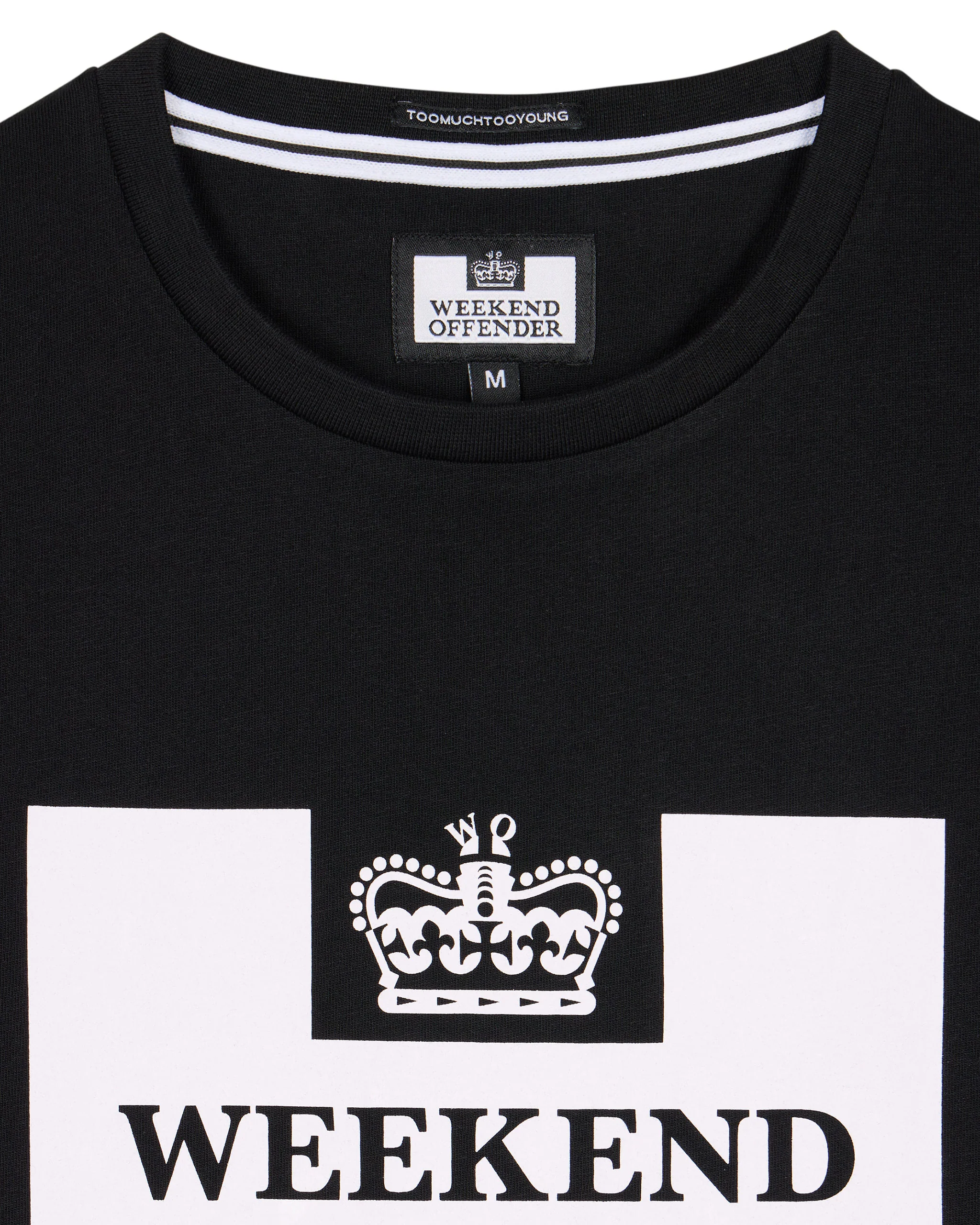 Plus Size - Prison Classic T-Shirt Black - Image 6