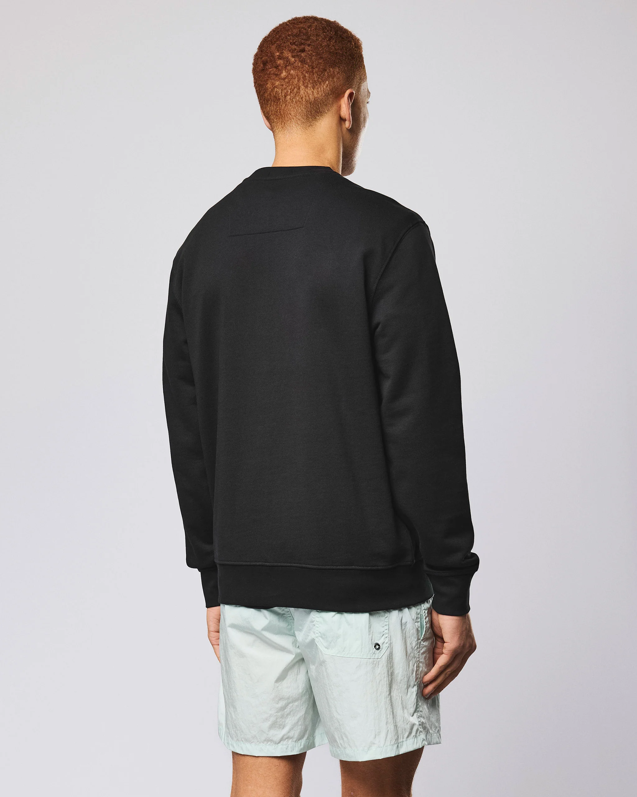 Raval Sweatshirt Black/Amazonite Green - Image 3