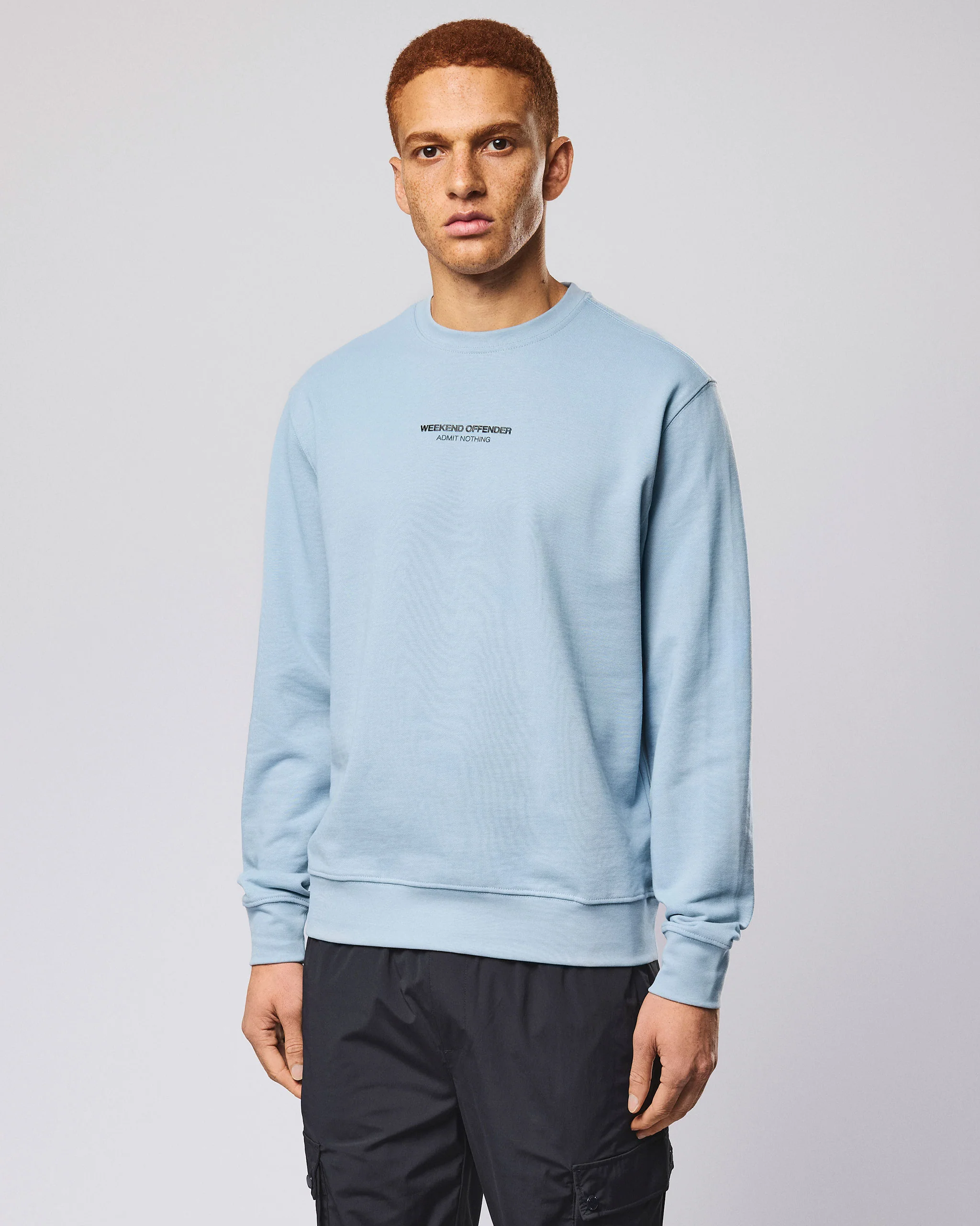 Raval Sweatshirt Blue Tourmaline/Black - Image 2