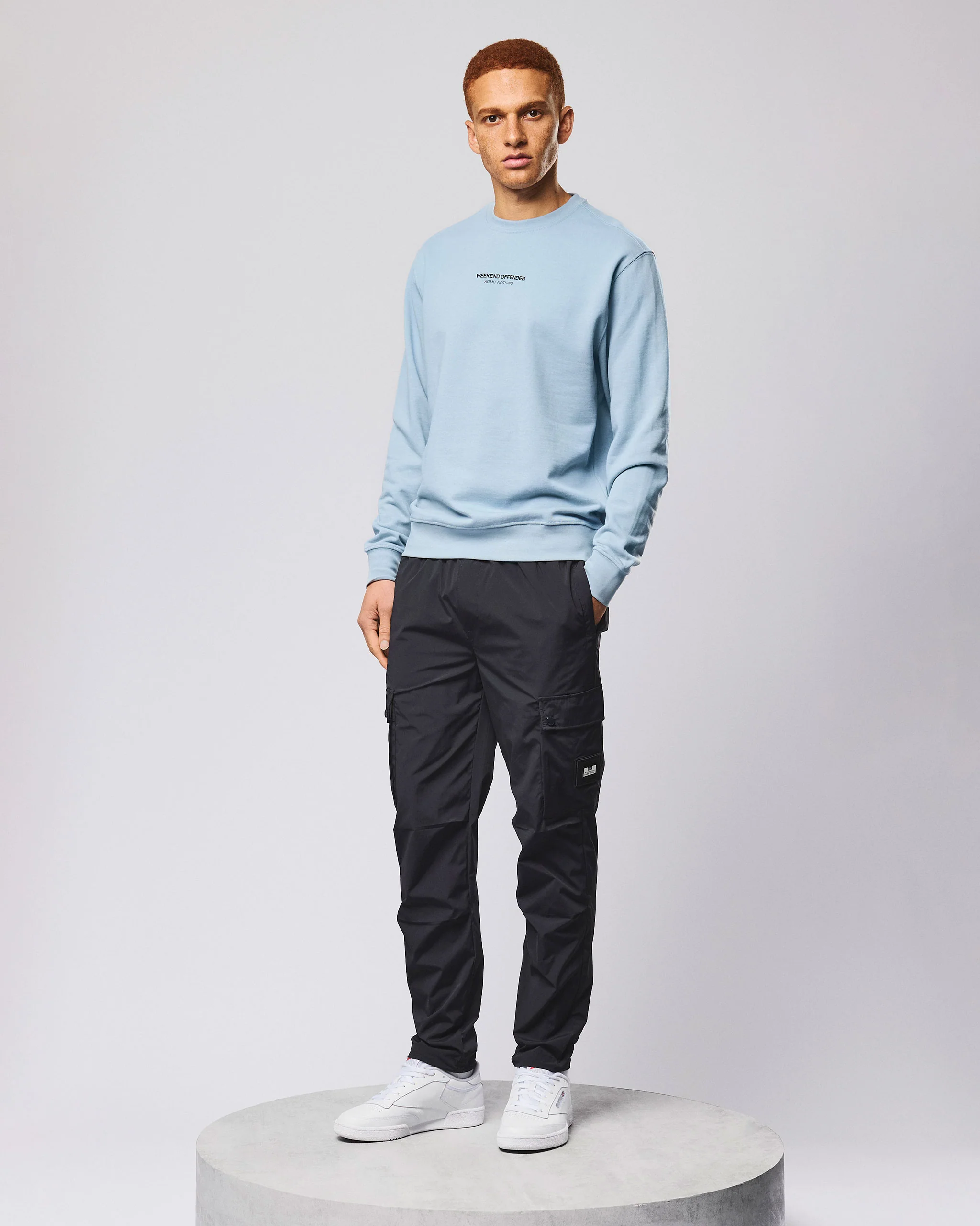 Raval Sweatshirt Blue Tourmaline/Black - Image 4