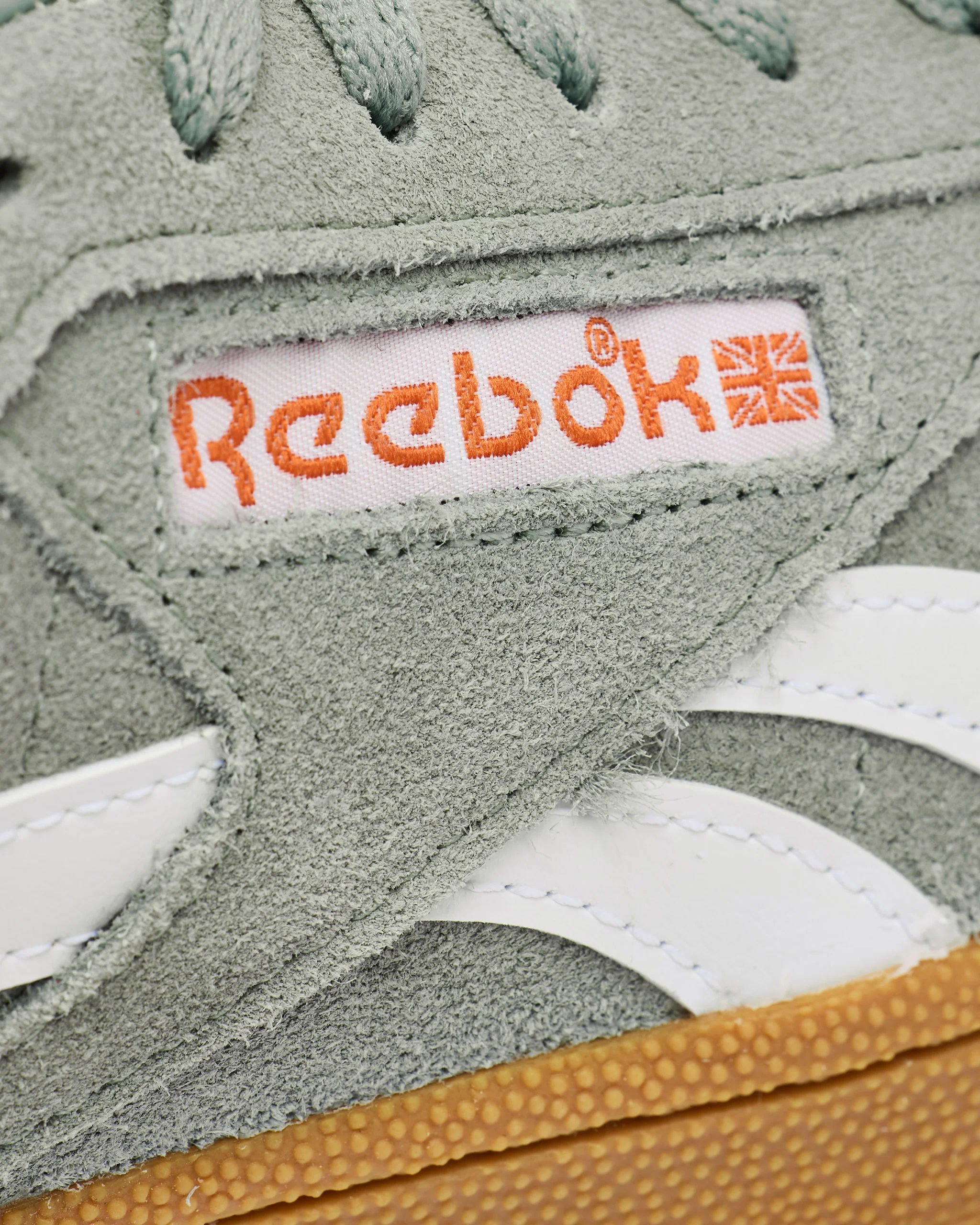 Reebok Club C Grounds Trainers Light Fog/Chalk/Gum - Image 4
