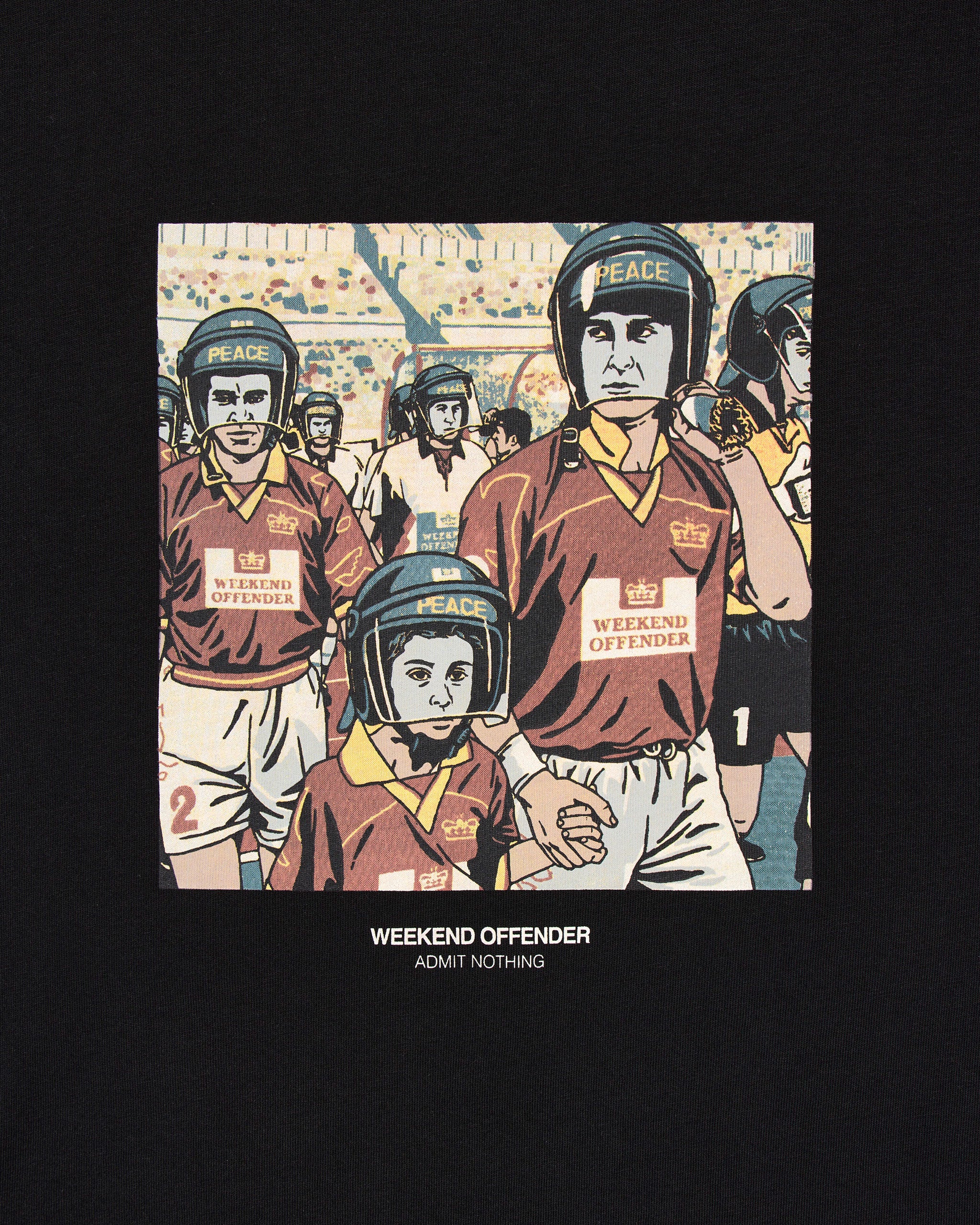Roma Graphic T-Shirt Black - Image 2