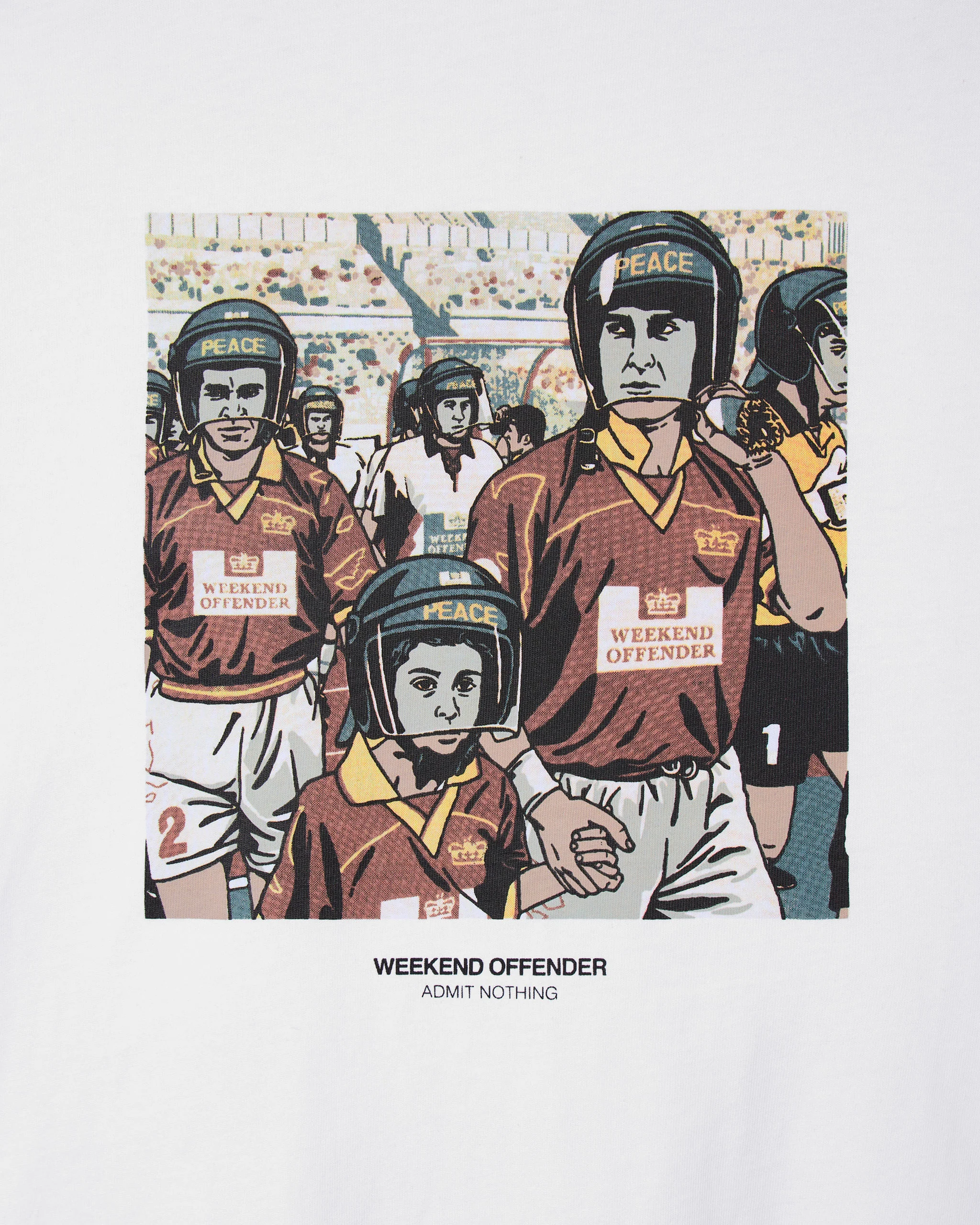 Roma Graphic T-Shirt White - Image 2