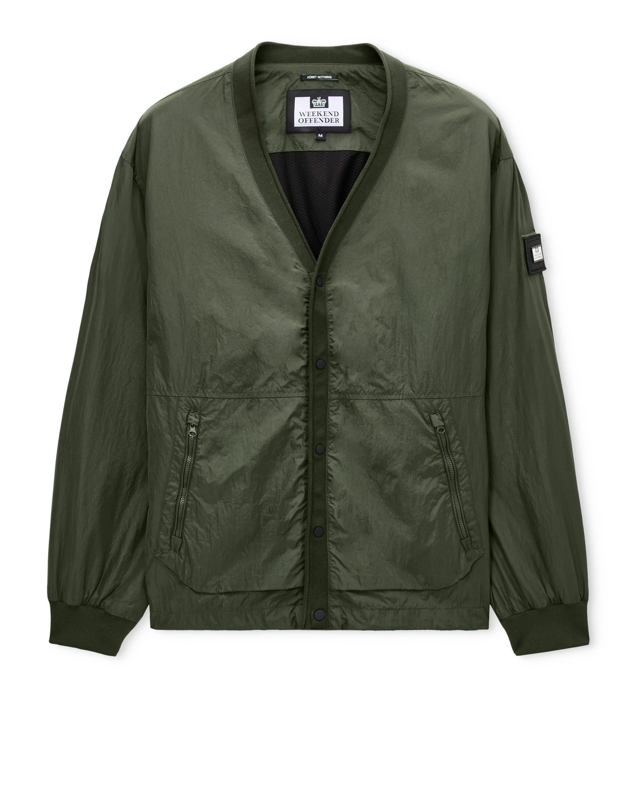 Ronson Over-Shirt Black Forest Green