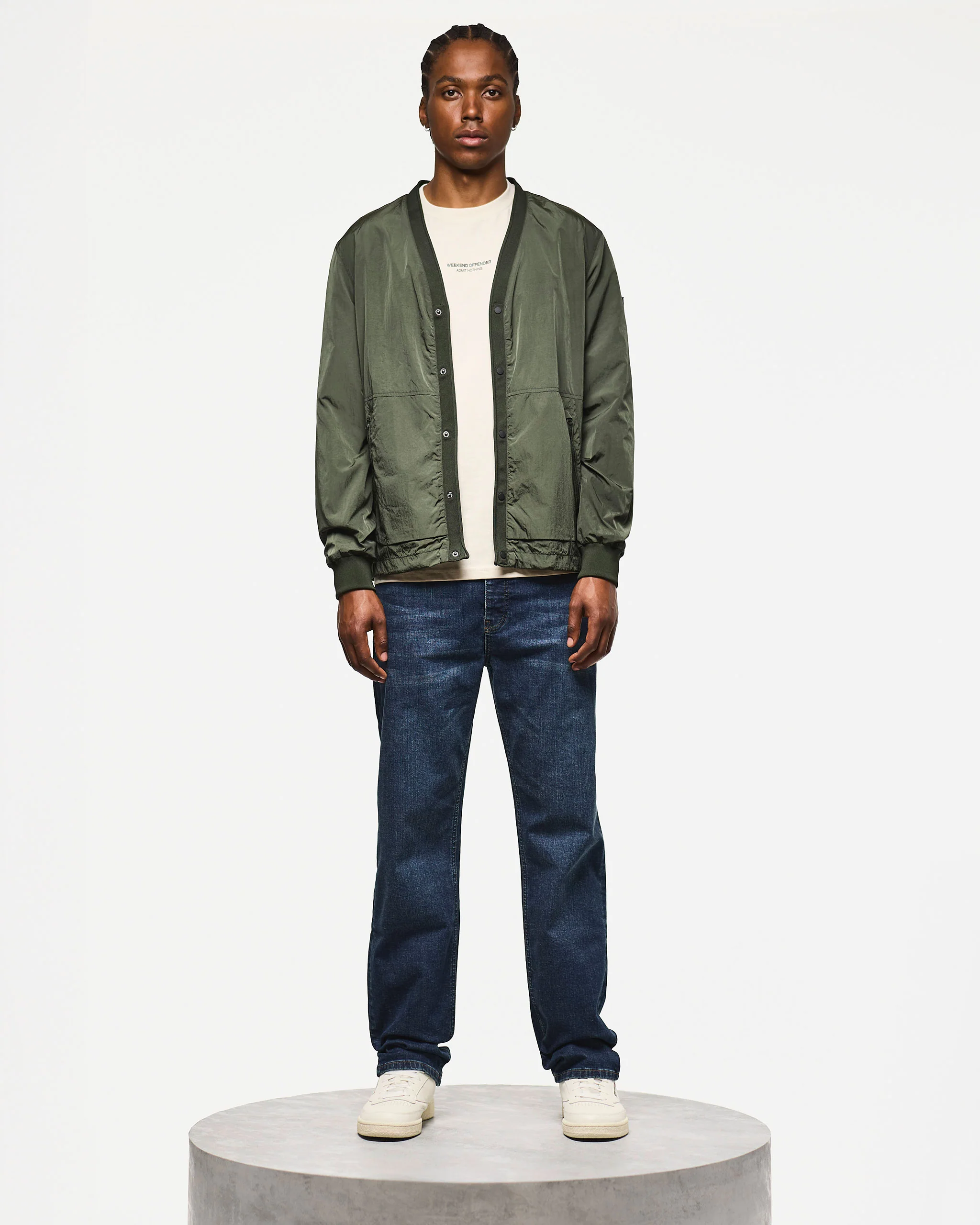 Ronson Over-Shirt Black Forest Green - Image 2