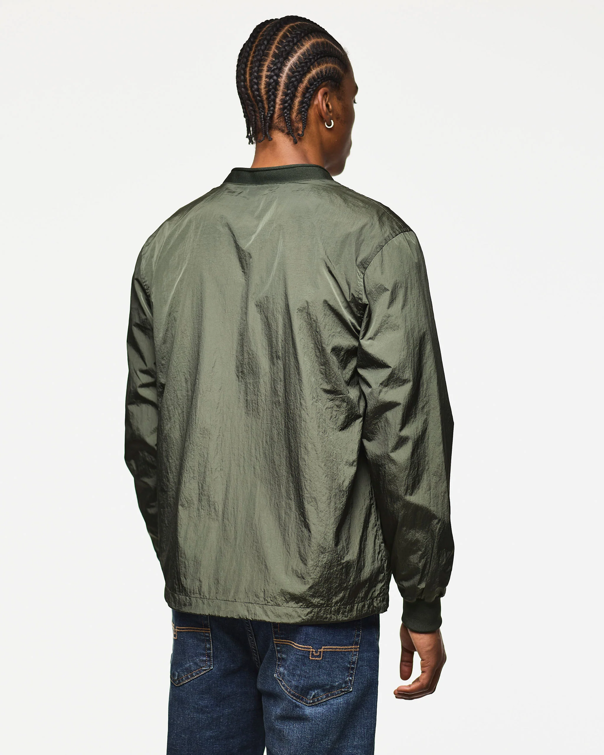Ronson Over-Shirt Black Forest Green - Image 4