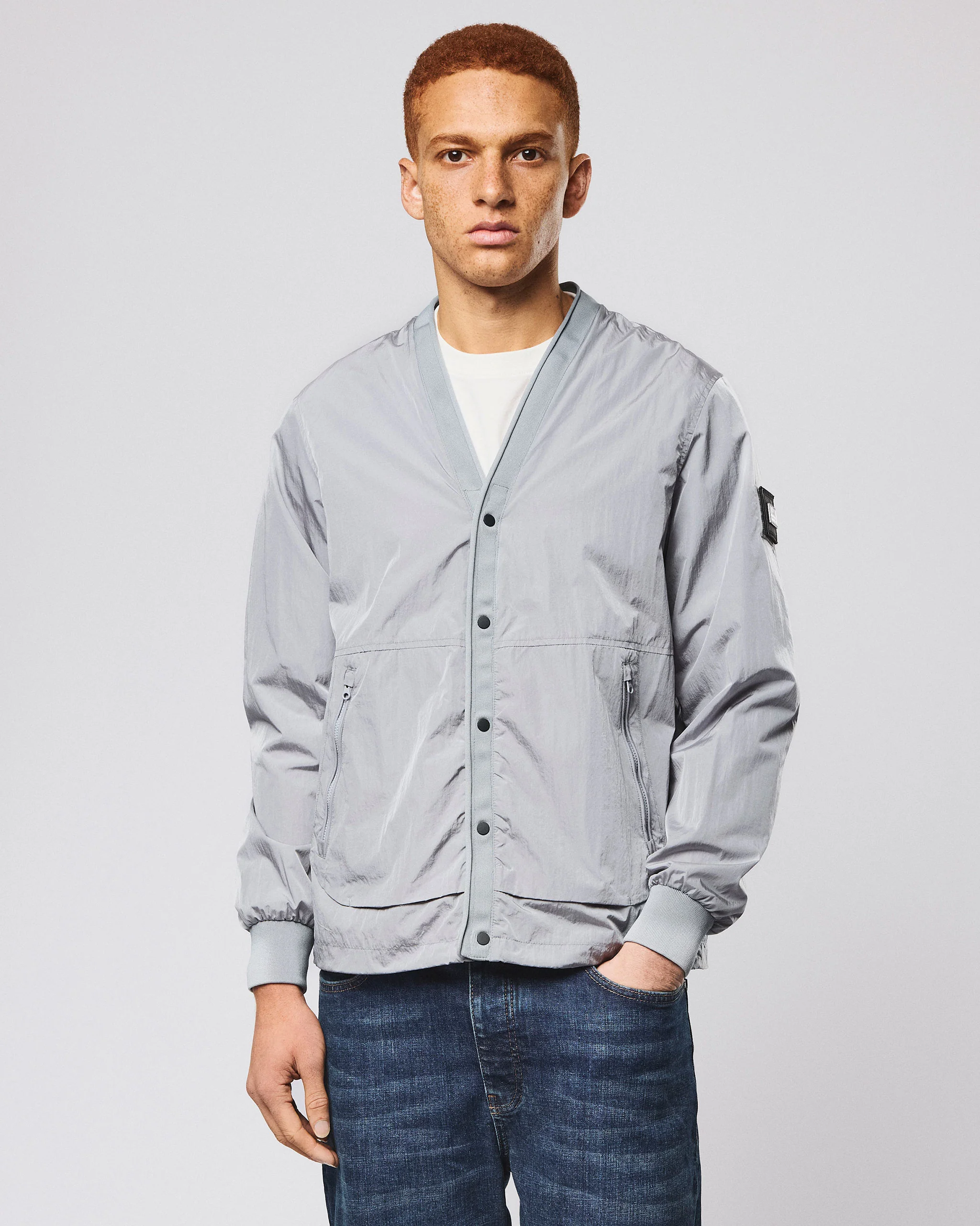 Ronson Over-Shirt Smokey Grey - Image 2