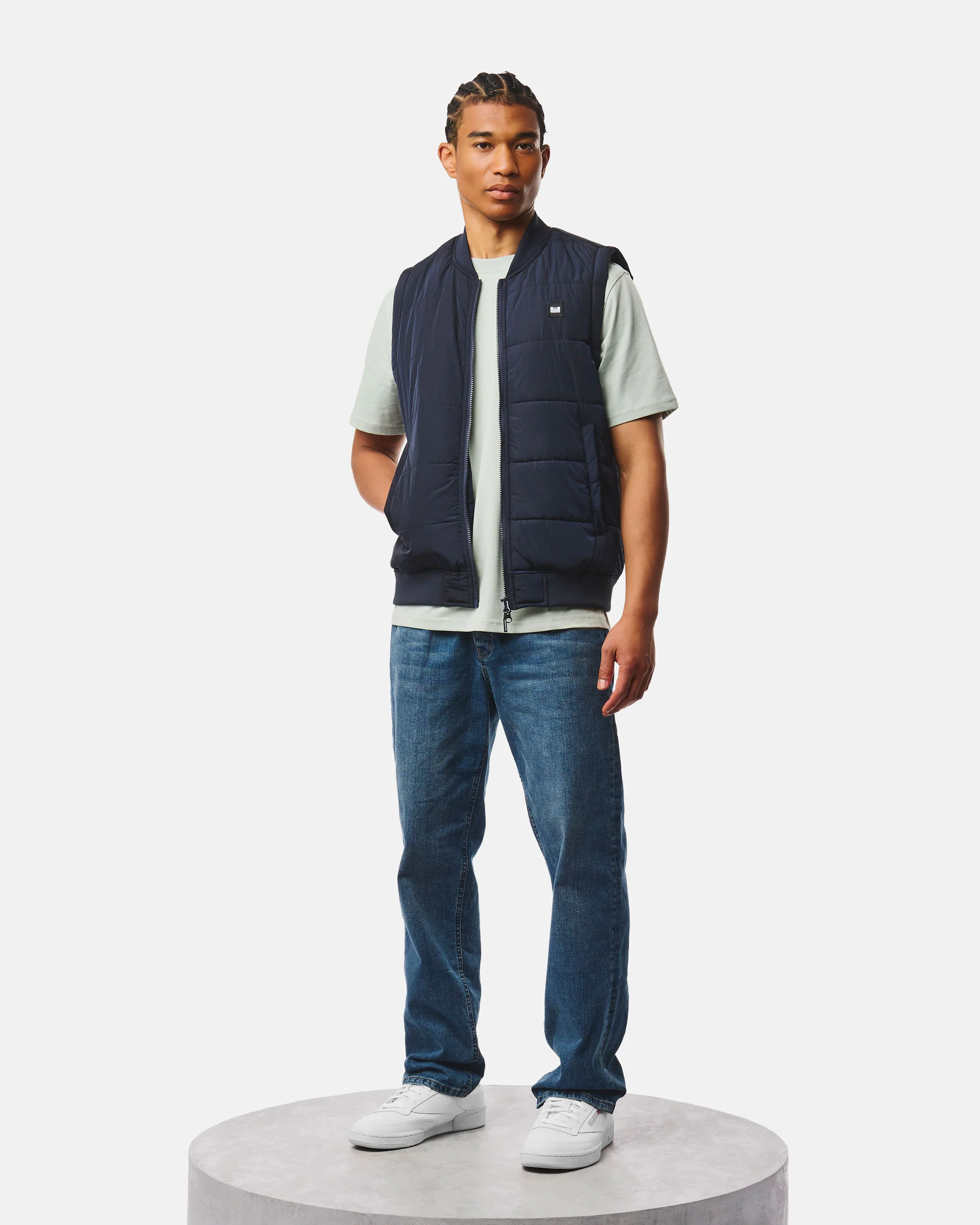 Saharun Gilet Navy - Image 3