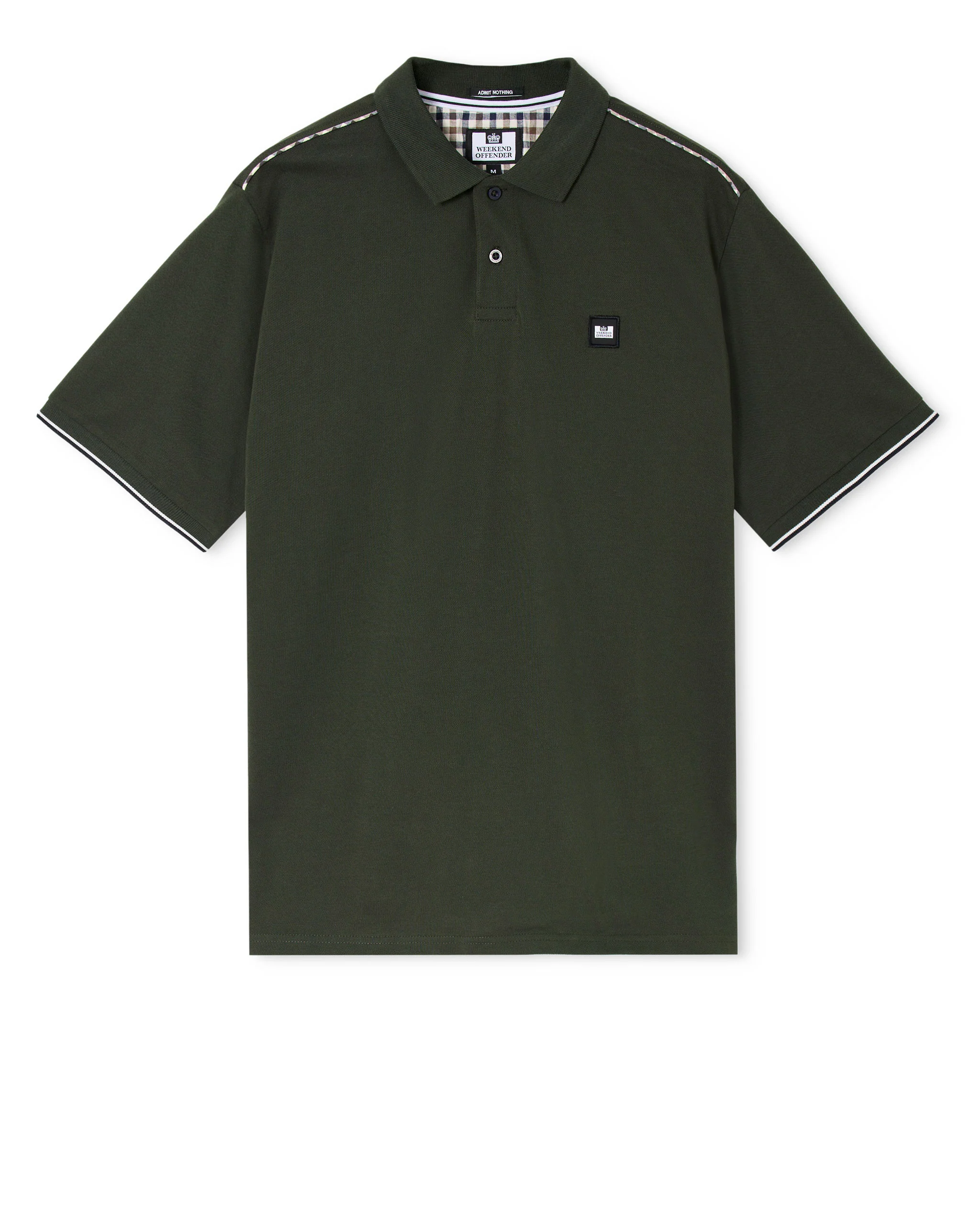 Sakai Polo Shirt Black Forest Green