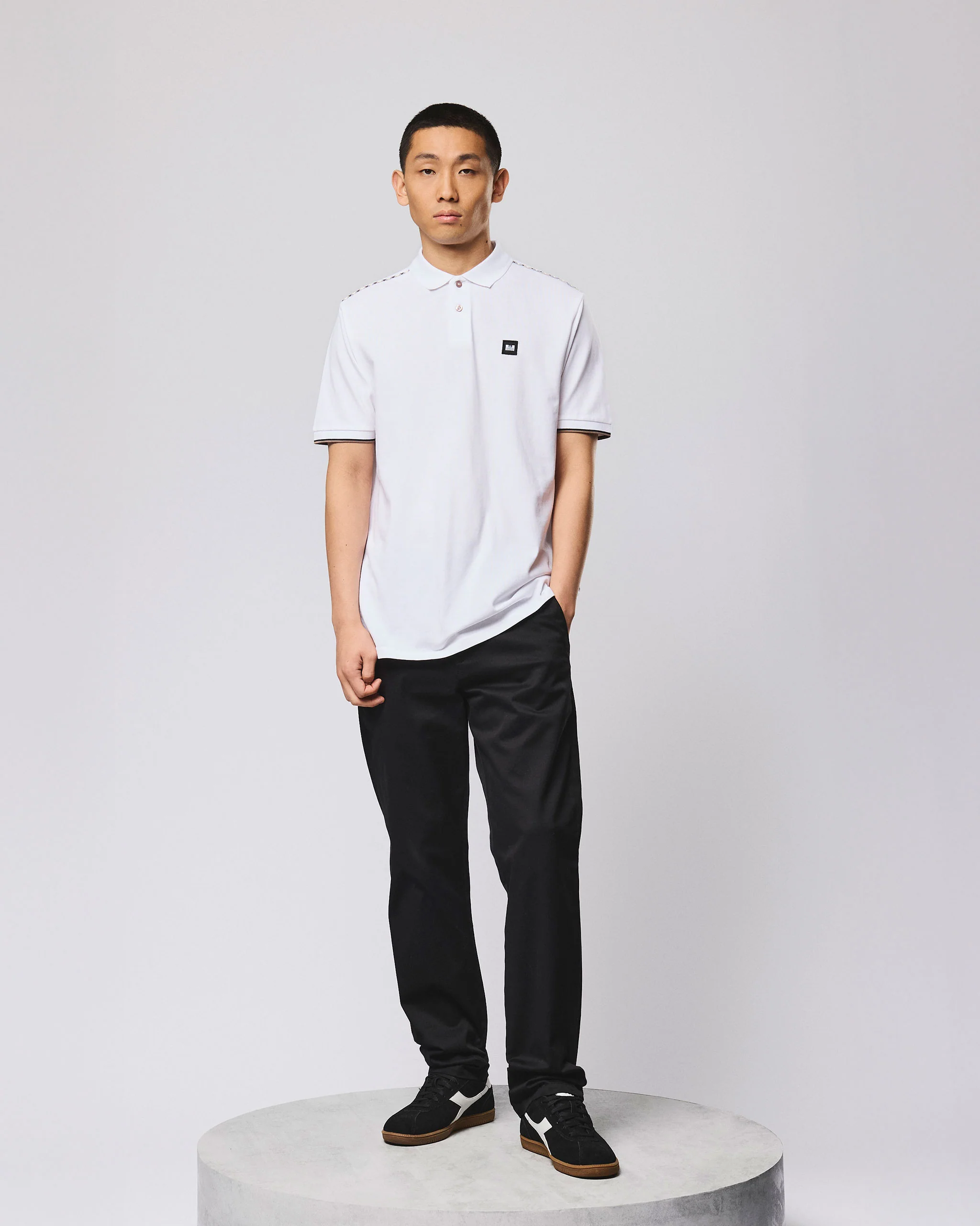 Sakai Polo Shirt White - Image 3