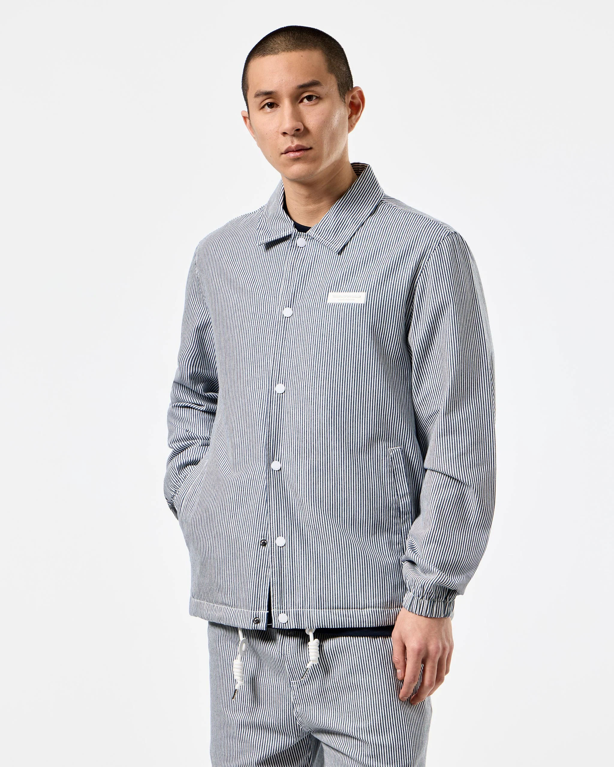 Sant Antoni Coach Jacket Ticking Stripe - Image 2