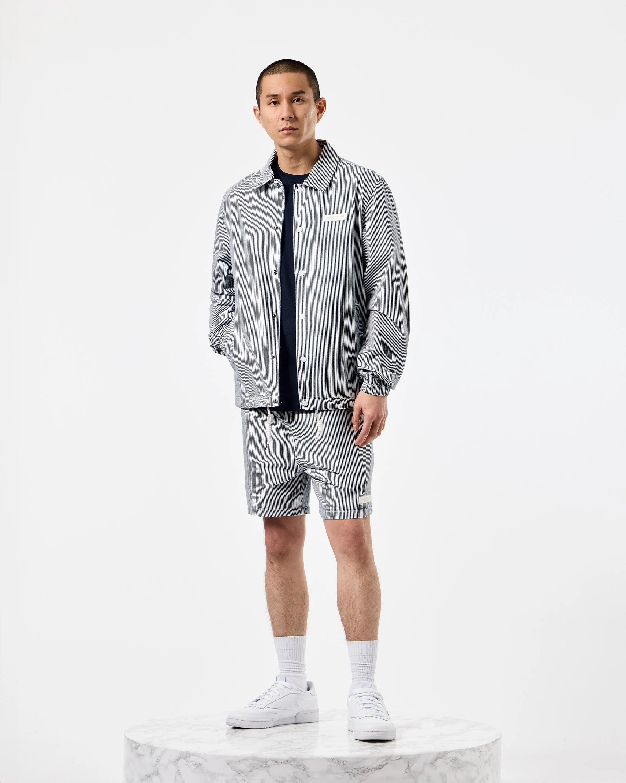 Sant Antoni Coach Jacket Ticking Stripe - Image 3