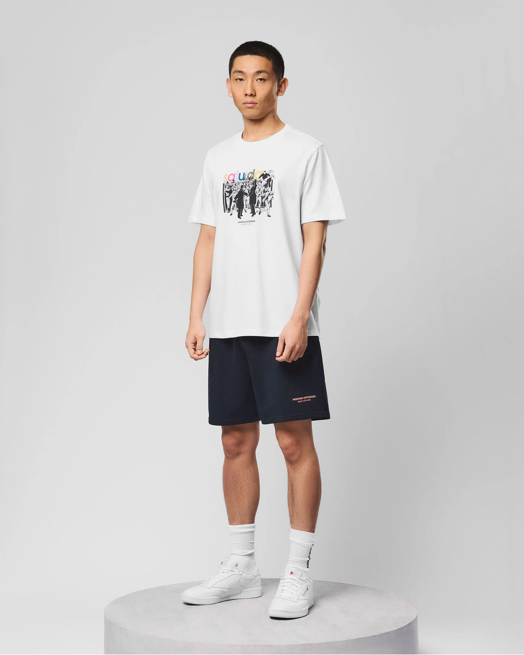 Saturdays Kids Graphic T-Shirt White - Image 4