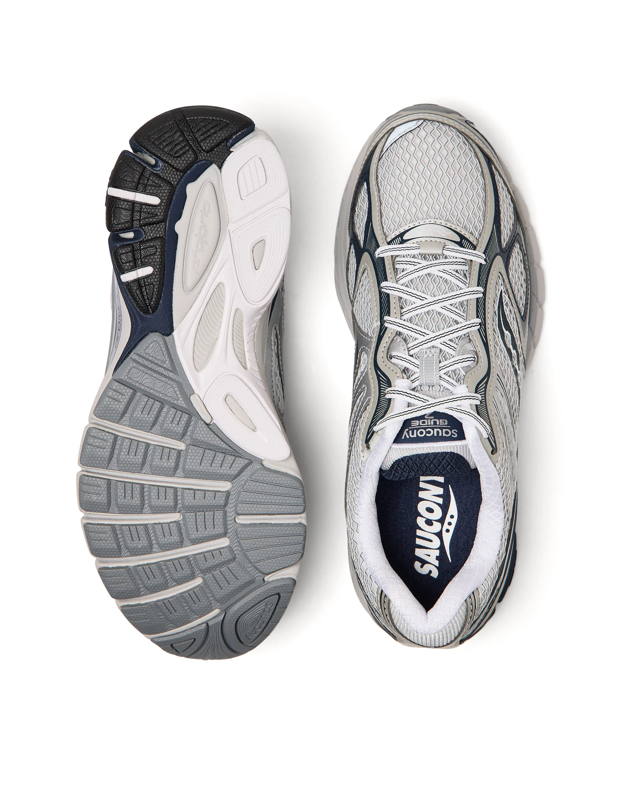 Saucony Progrid Guide 7 Oyster/Navy - Image 2