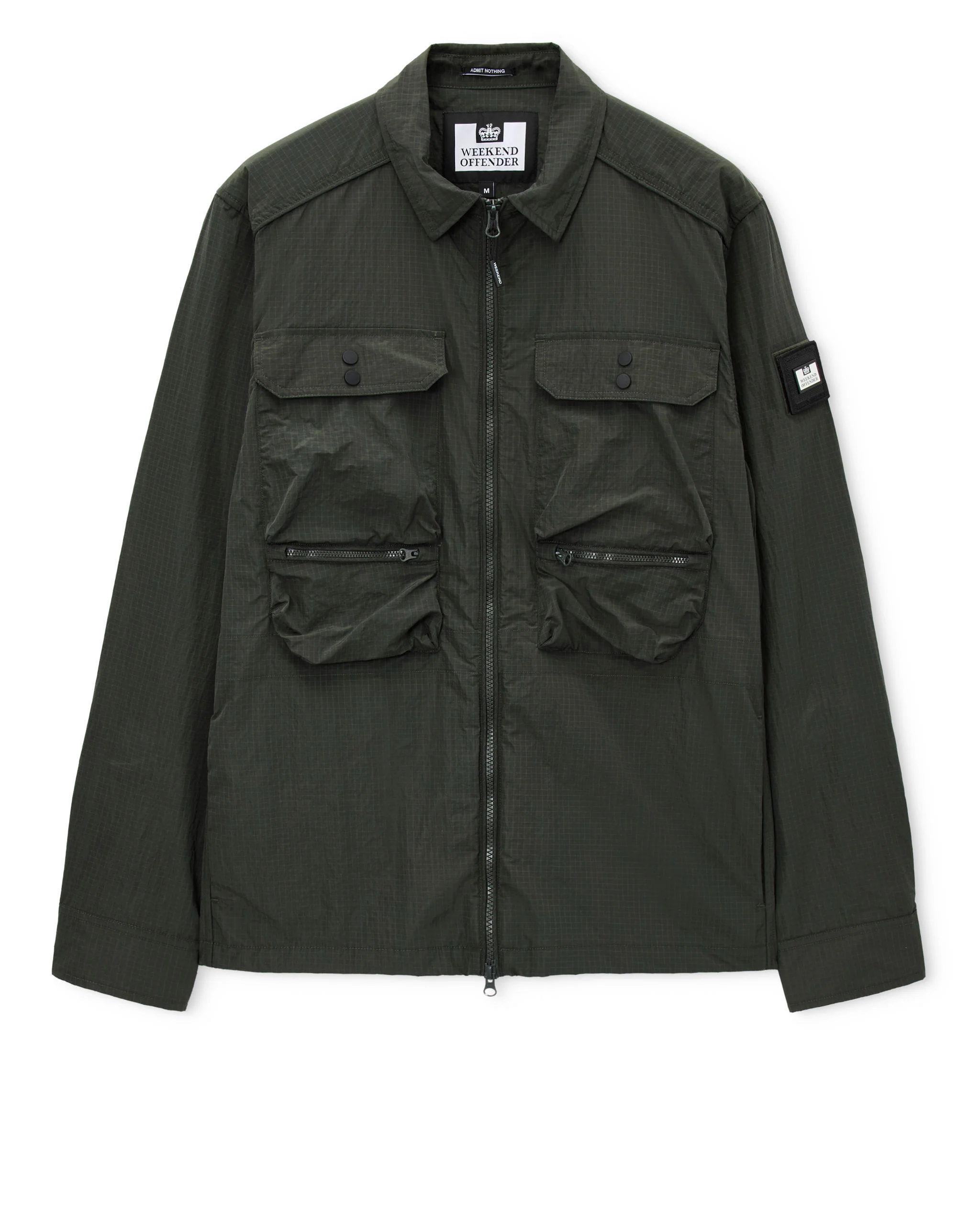 Shields Over-Shirt Black Forest Green