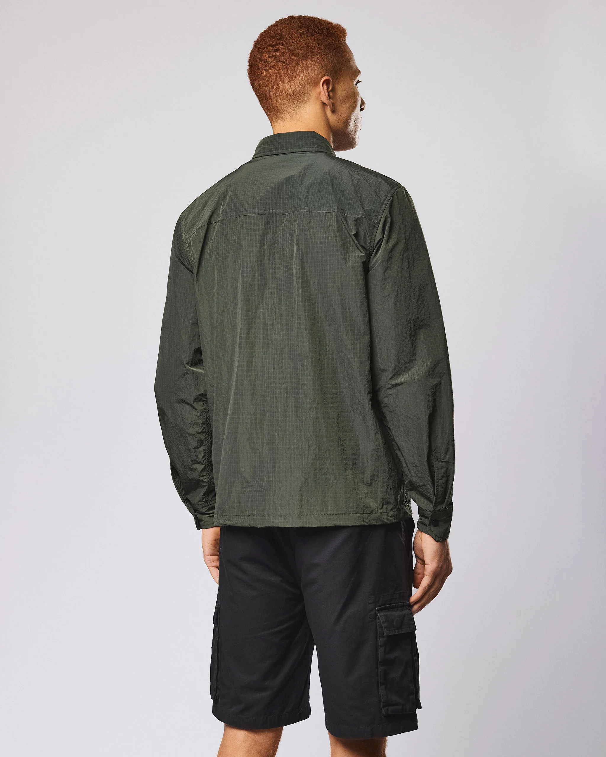 Shields Over-Shirt Black Forest Green - Image 4