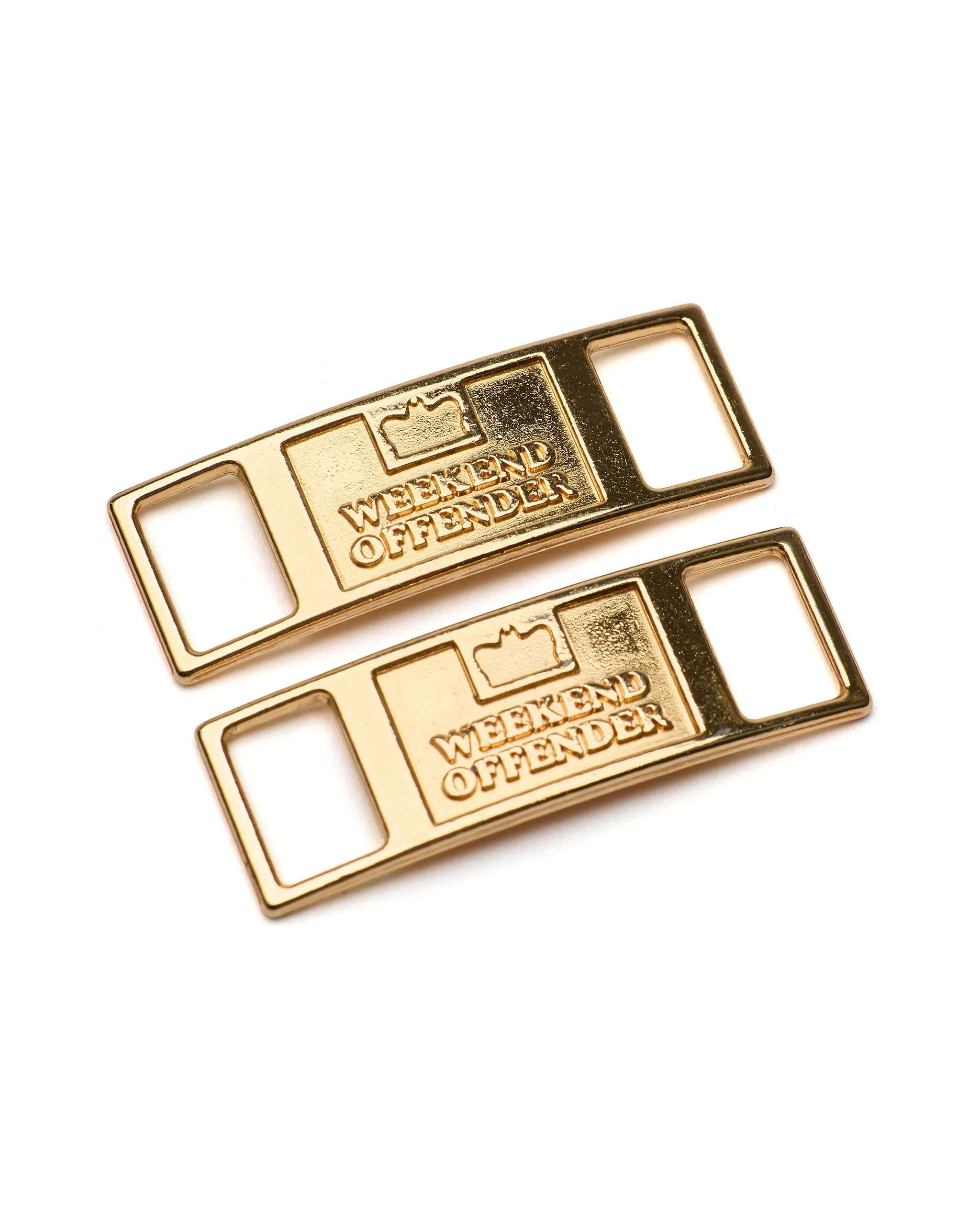 Shoelace Trainer Tag Gold