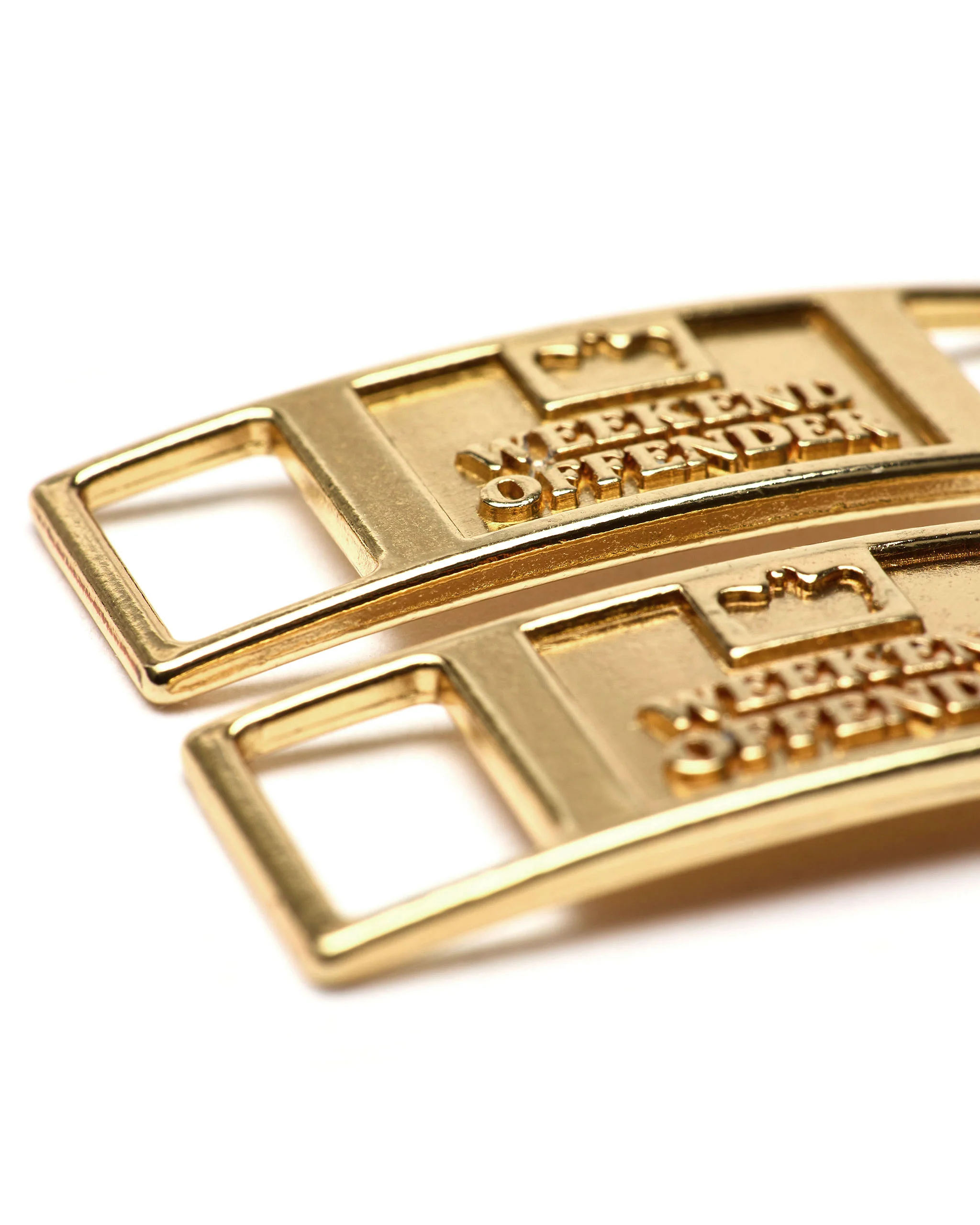 Shoelace Trainer Tag Gold - Image 2