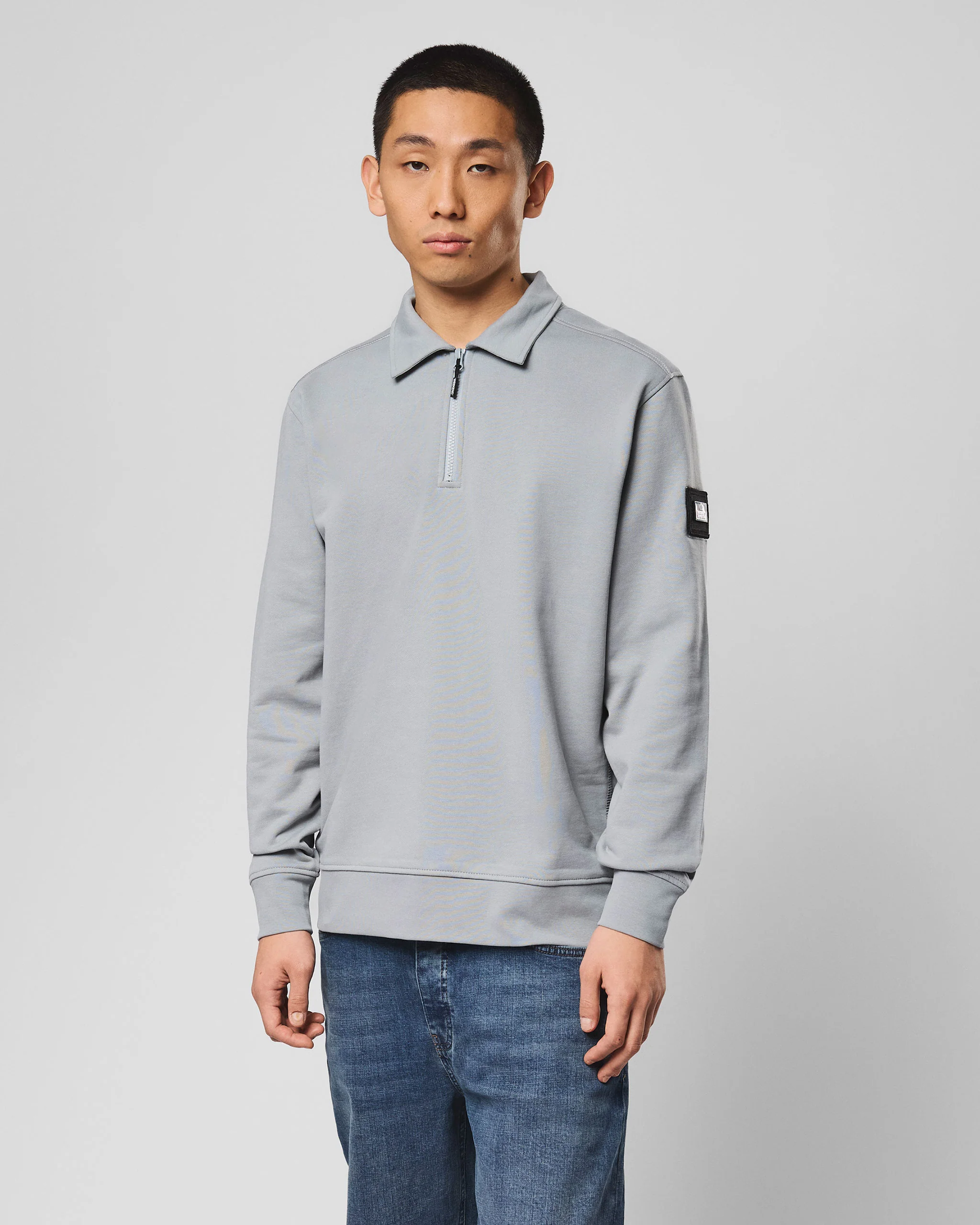 Sidi Polo Sweatshirt Smokey Grey - Image 3