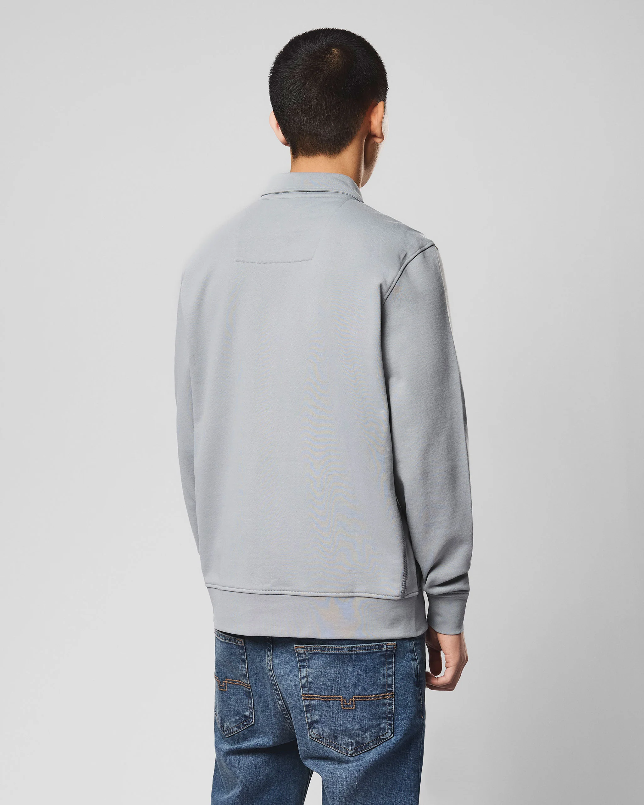 Sidi Polo Sweatshirt Smokey Grey - Image 4
