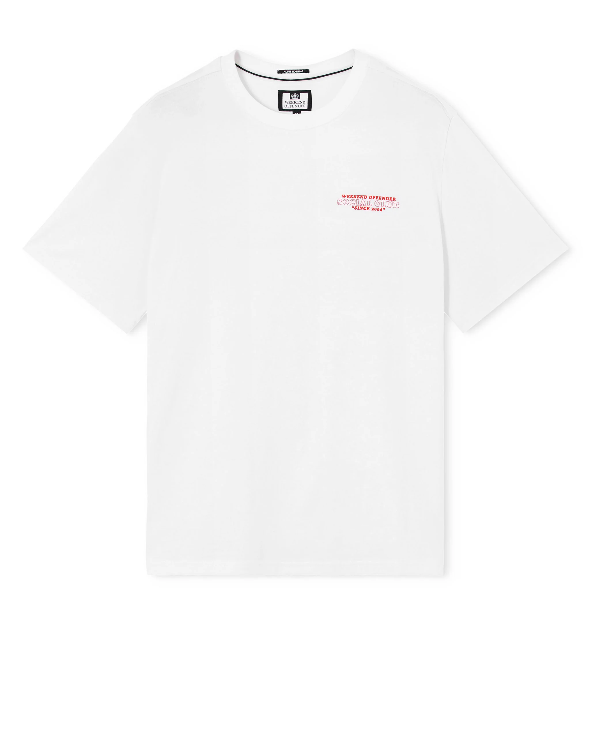 Social Club Graphic T-Shirt White