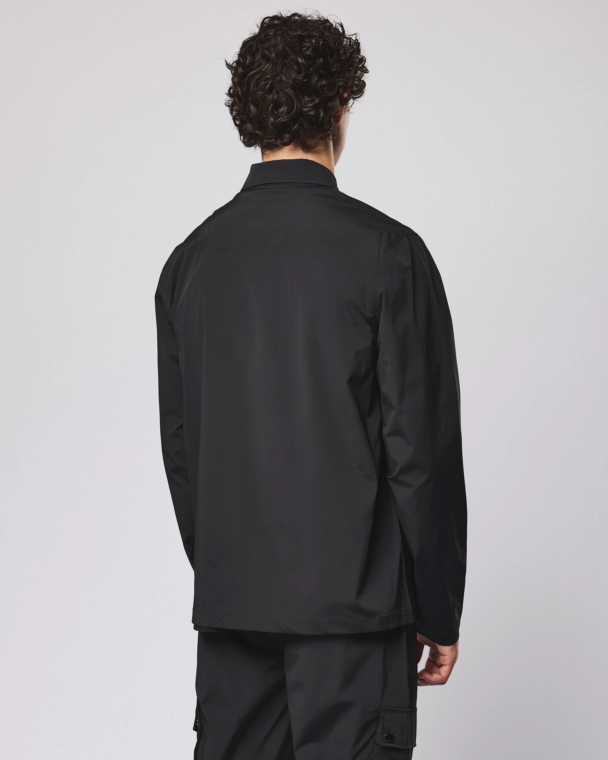 Southbank Over-Shirt Black - Image 4