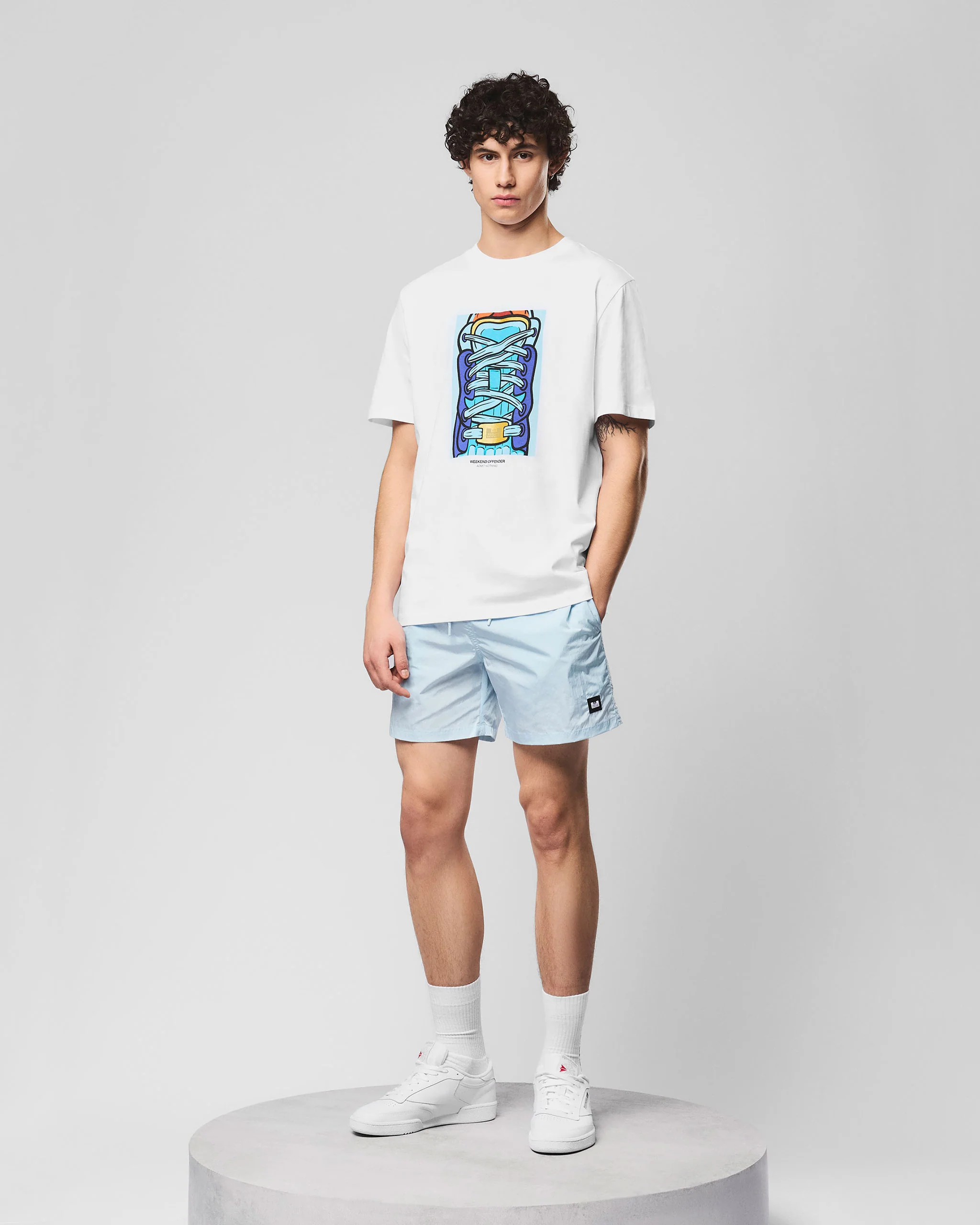 Stacks Swim Short Sky Blue - Image 2