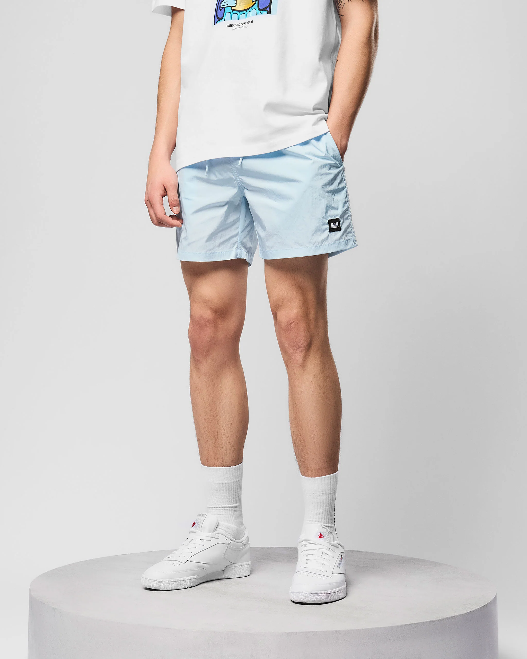 Stacks Swim Short Sky Blue - Image 3