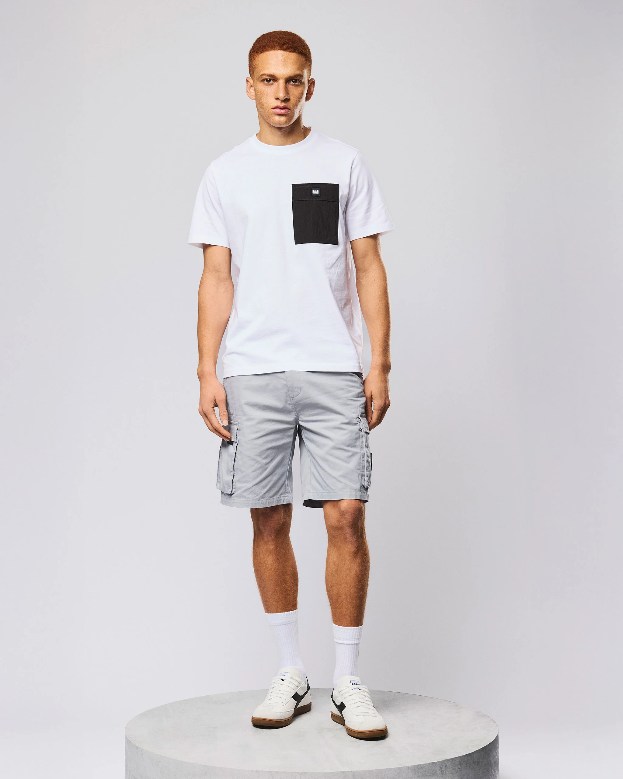 Stiniva T-Shirt White/Black - Image 2