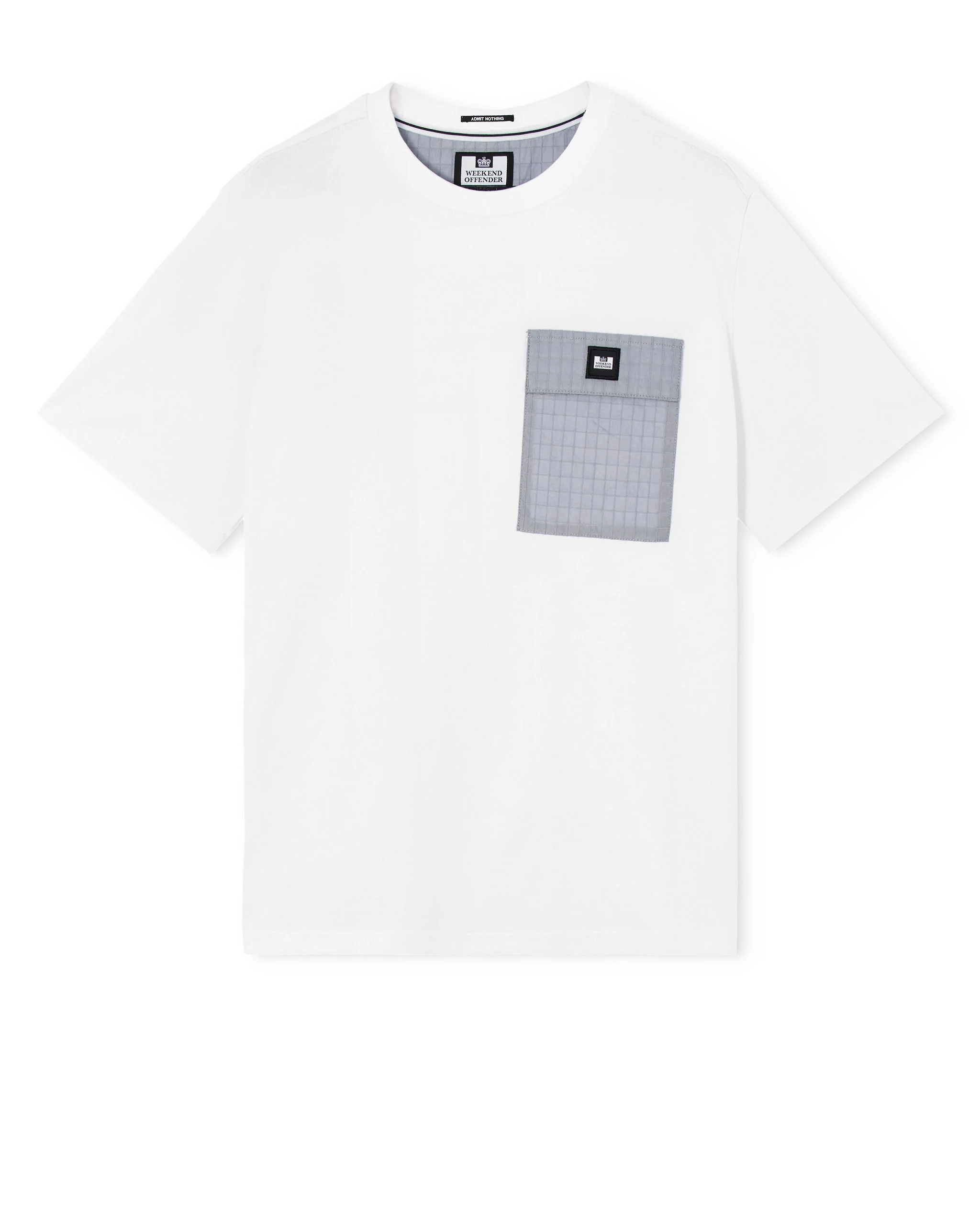 Stiniva T-Shirt White/Smokey Grey