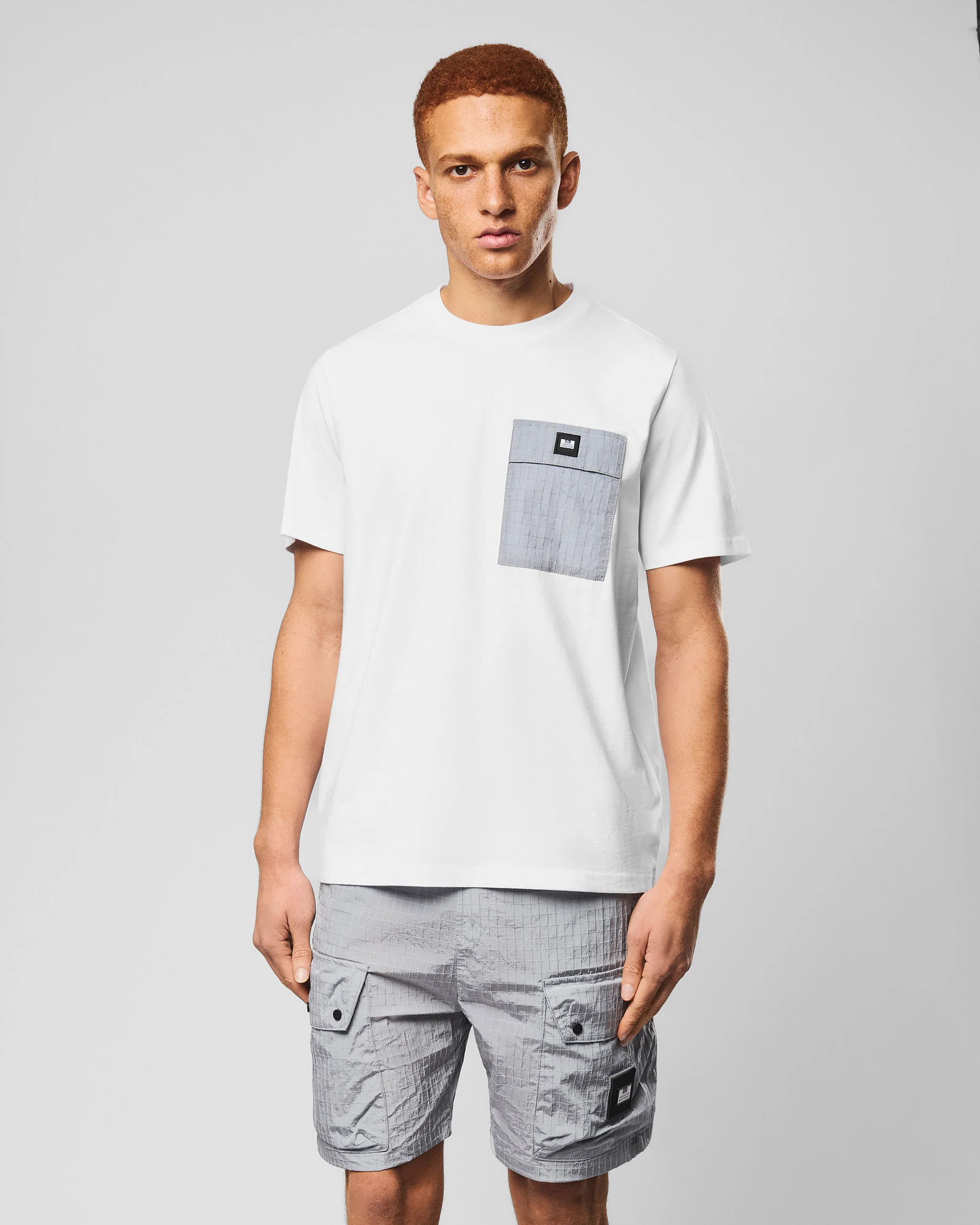Stiniva T-Shirt White/Smokey Grey - Image 2