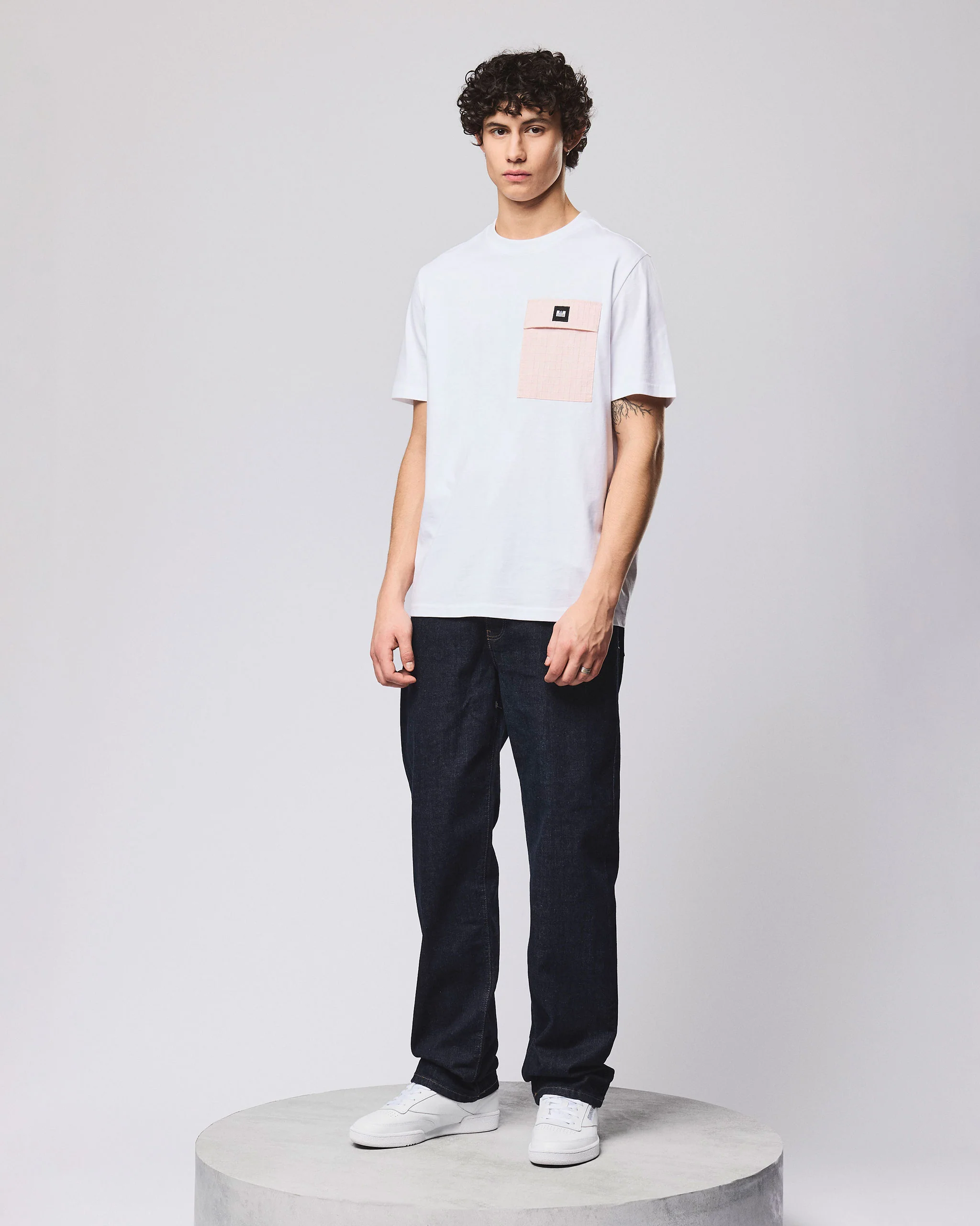 Stiniva T-Shirt White/Soft Pink - Image 2