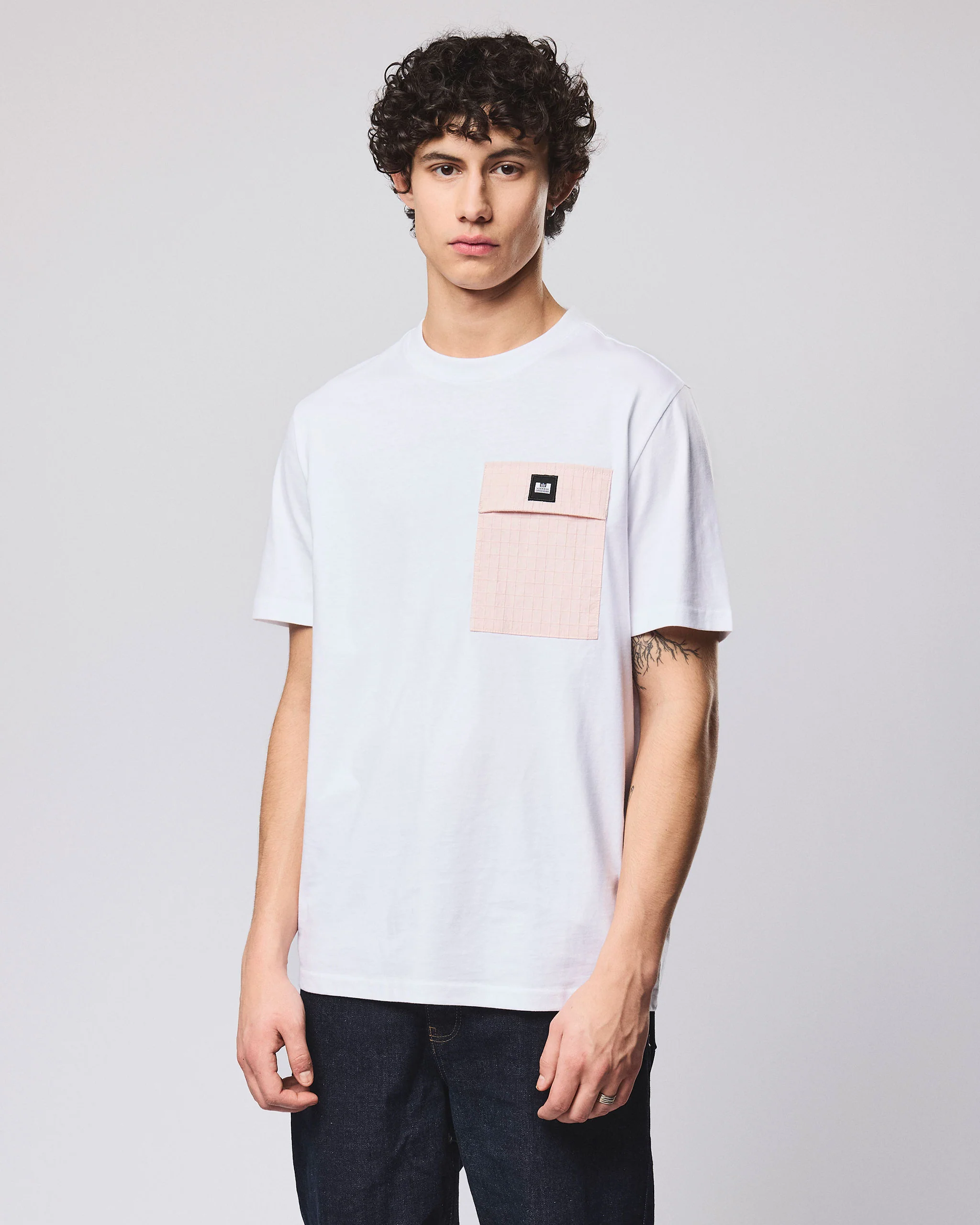 Stiniva T-Shirt White/Soft Pink - Image 3