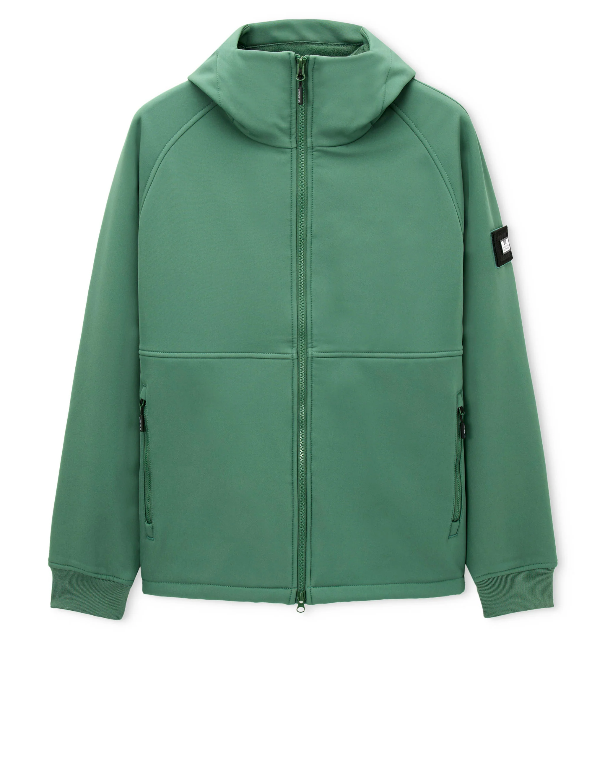Stipe Softshell Jacket Thyme Green