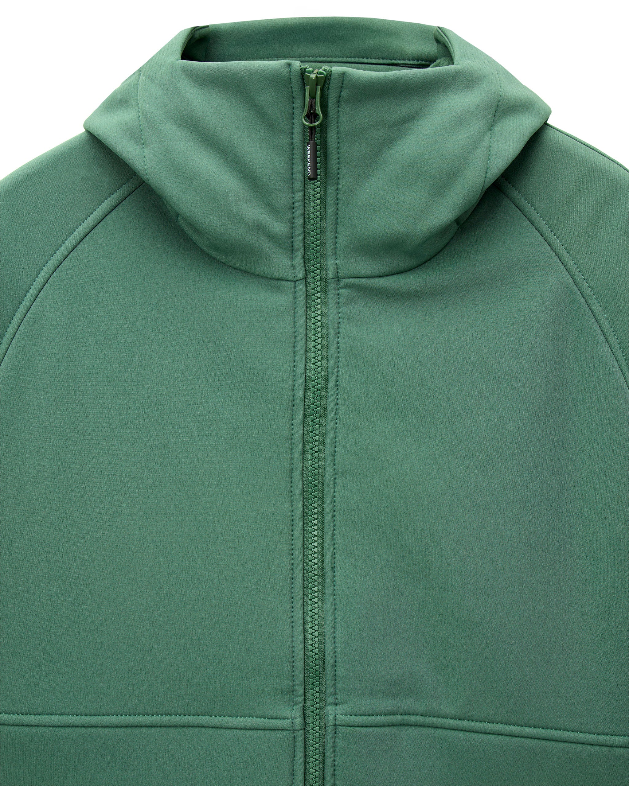 Stipe Softshell Jacket Thyme Green - Image 6