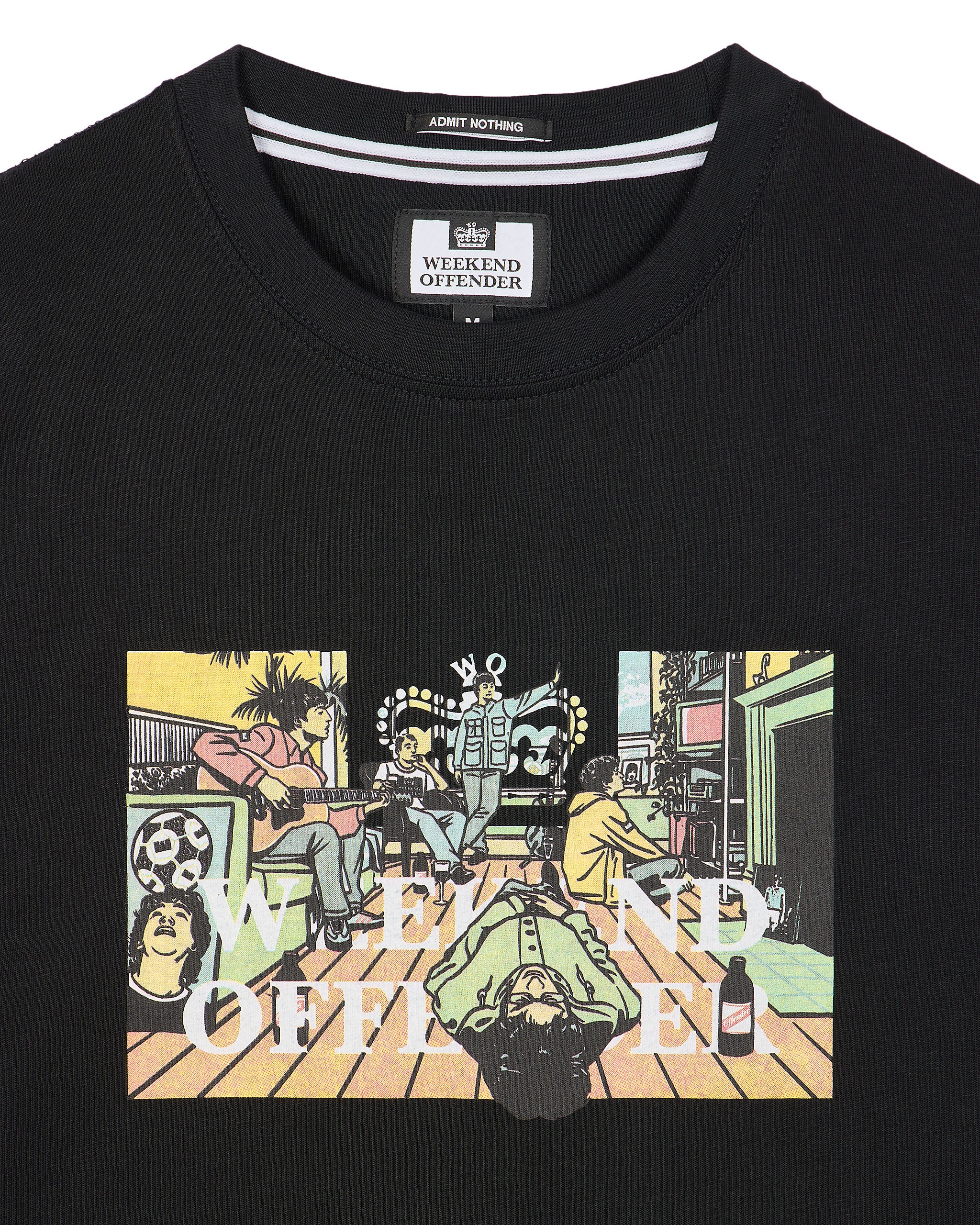 Stratford Avenue Graphic T-Shirt Black - Image 5
