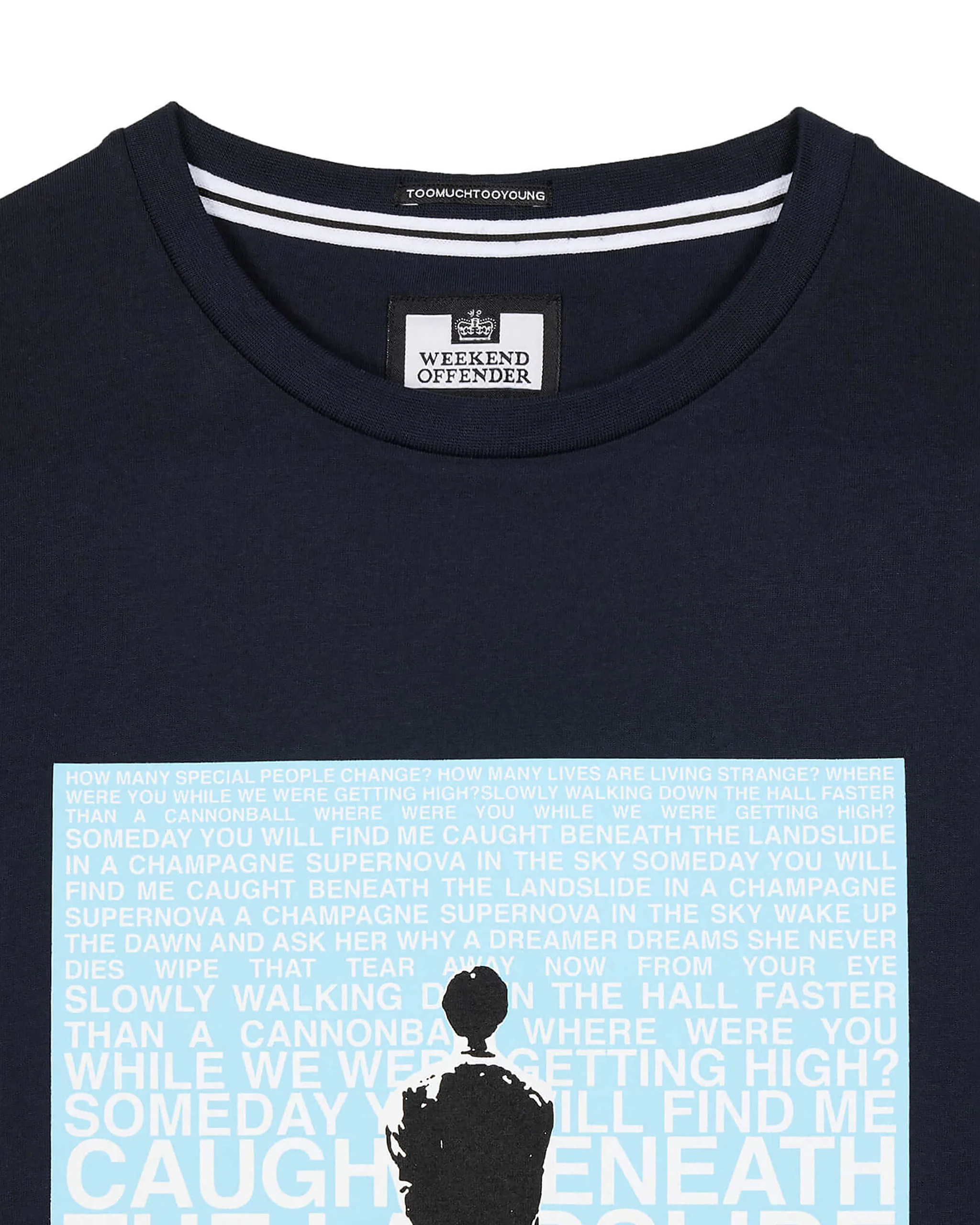 Supernova Graphic T-Shirt Navy/Blue - Image 5