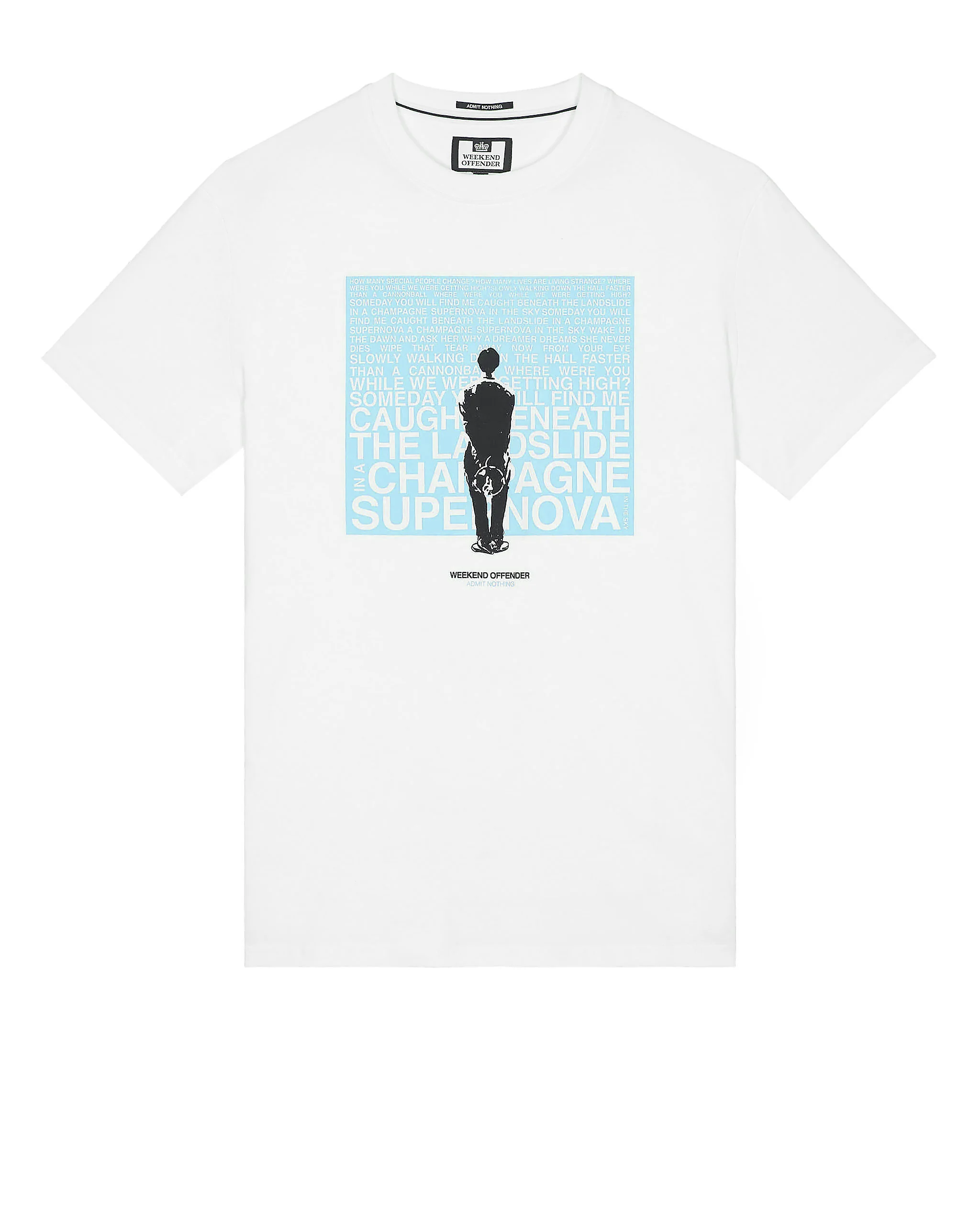 Supernova Graphic T-Shirt White/Blue