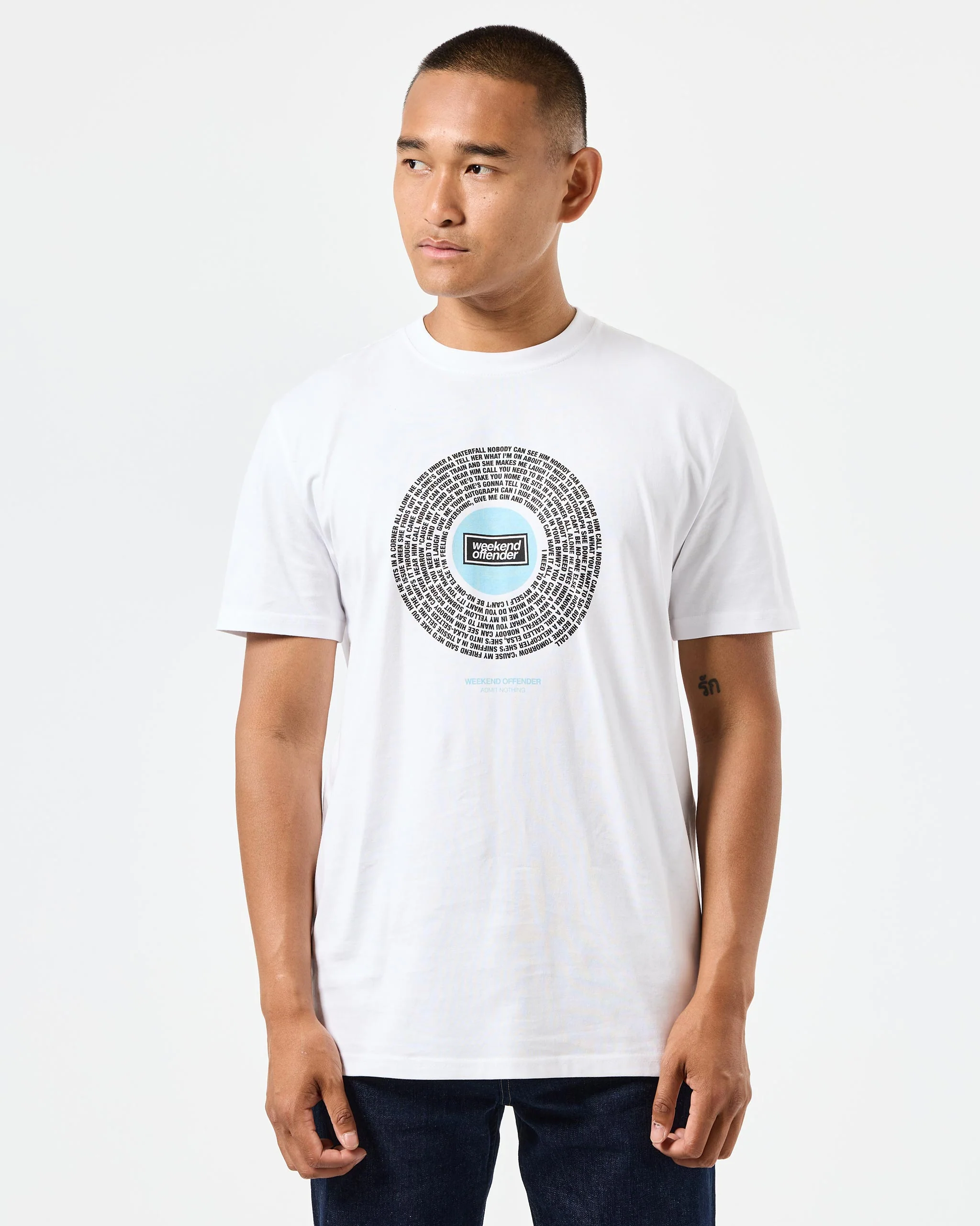 Supersonic Graphic T-Shirt White - Image 3