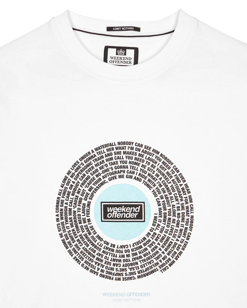 Supersonic Graphic T-Shirt White - Image 5