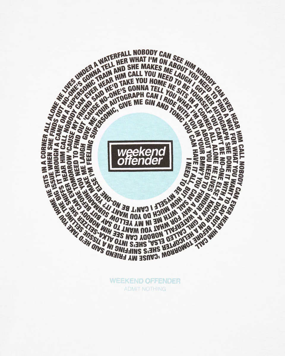 Supersonic Graphic T-Shirt White - Image 6