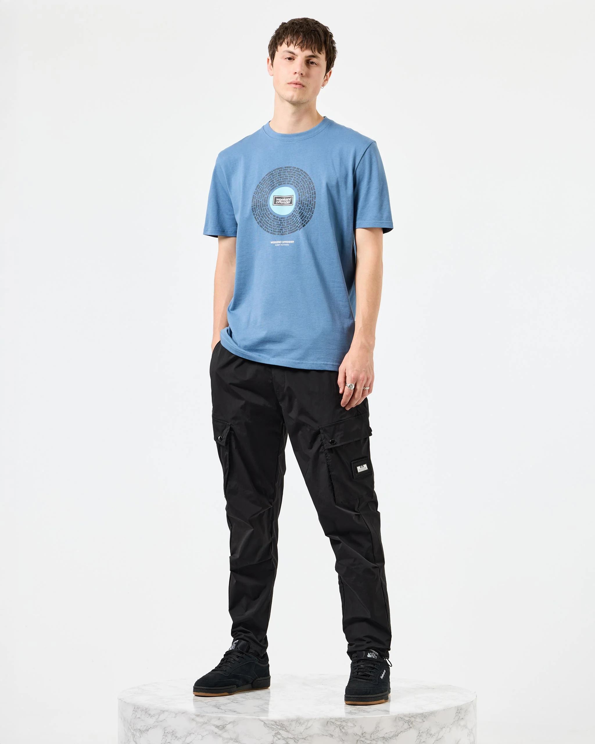 Supersonic Graphic T-Shirt Baltic Blue - Image 2