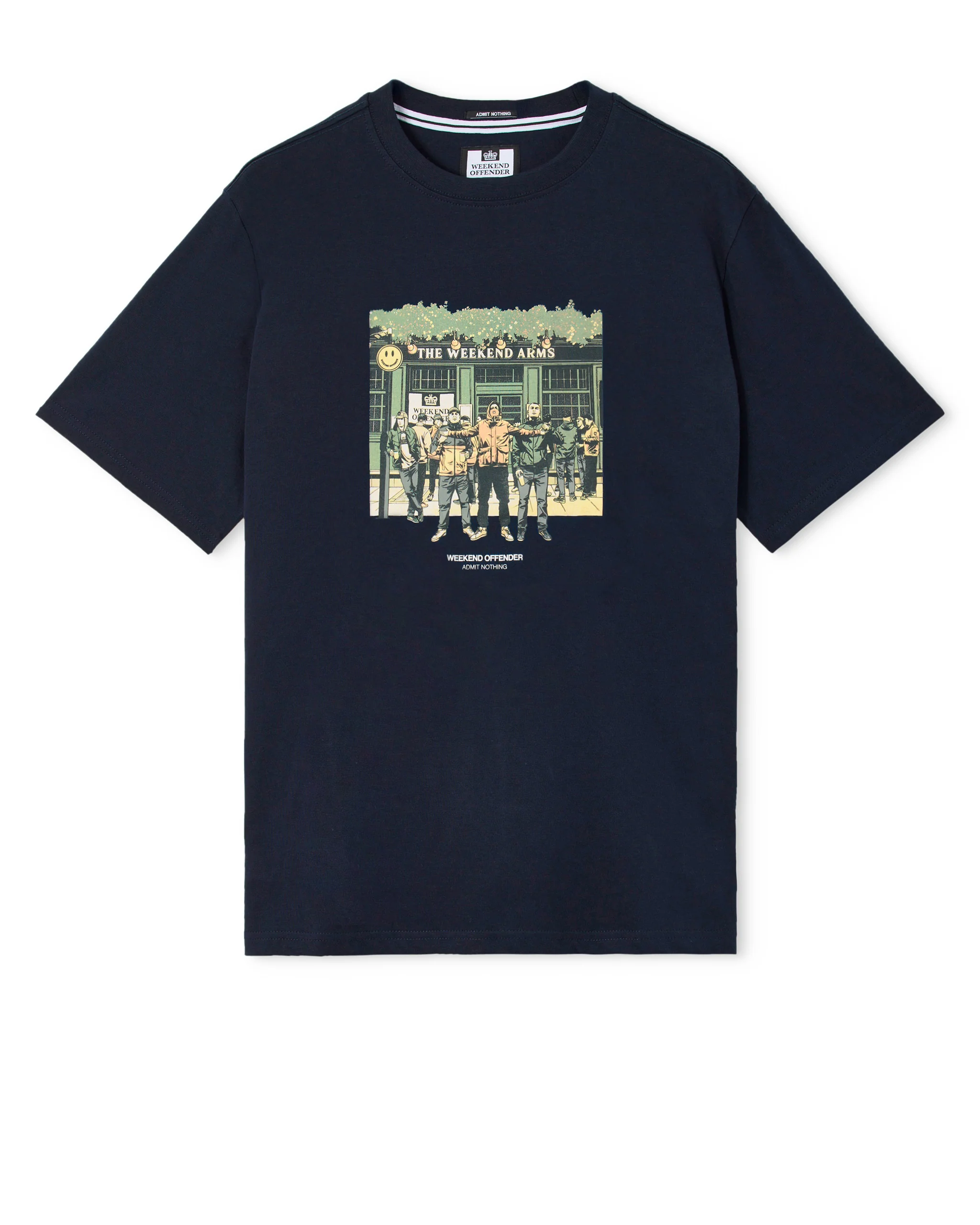 Taberna Graphic T-Shirt Navy