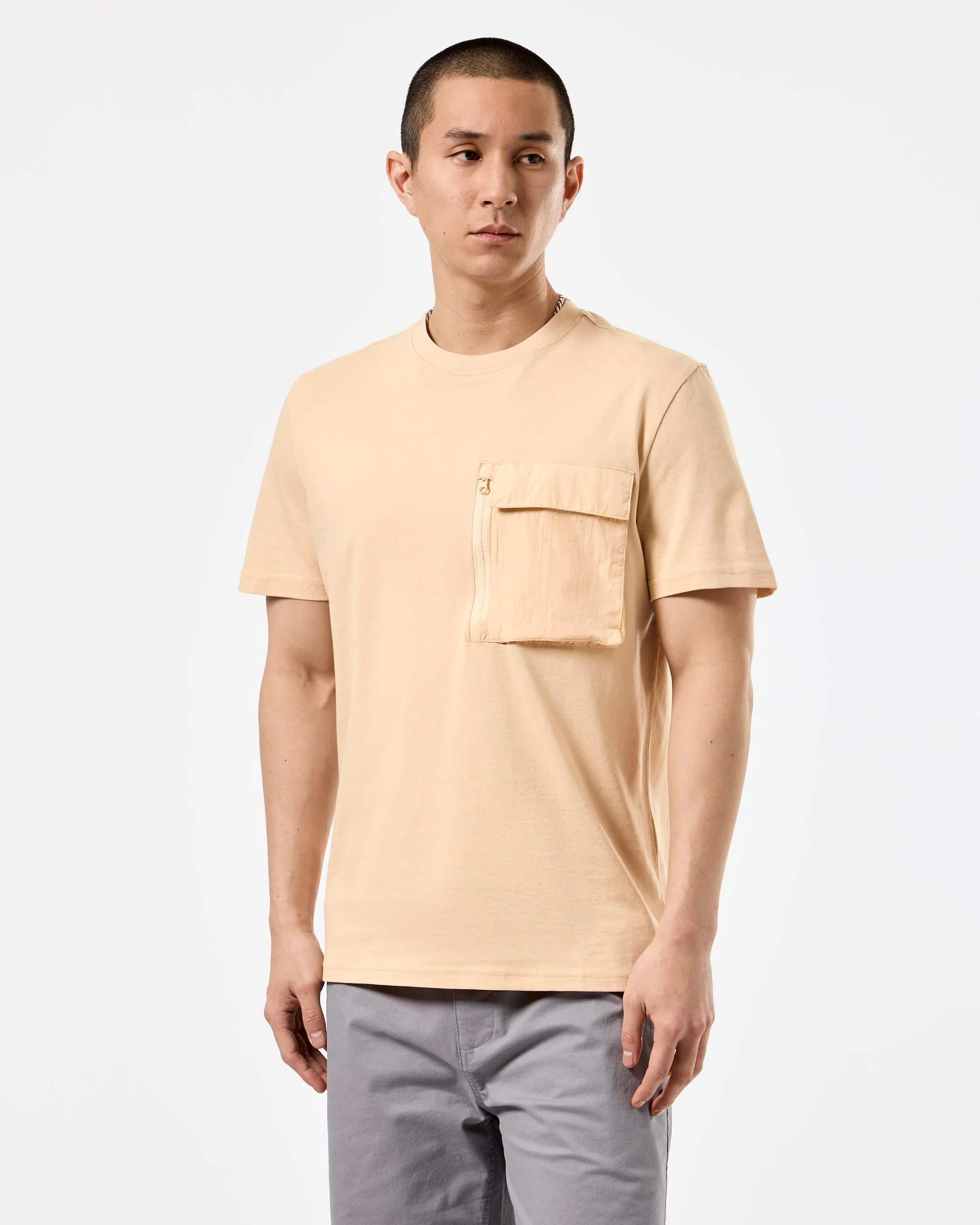 Takaji T-Shirt Deep Champagne - Image 2