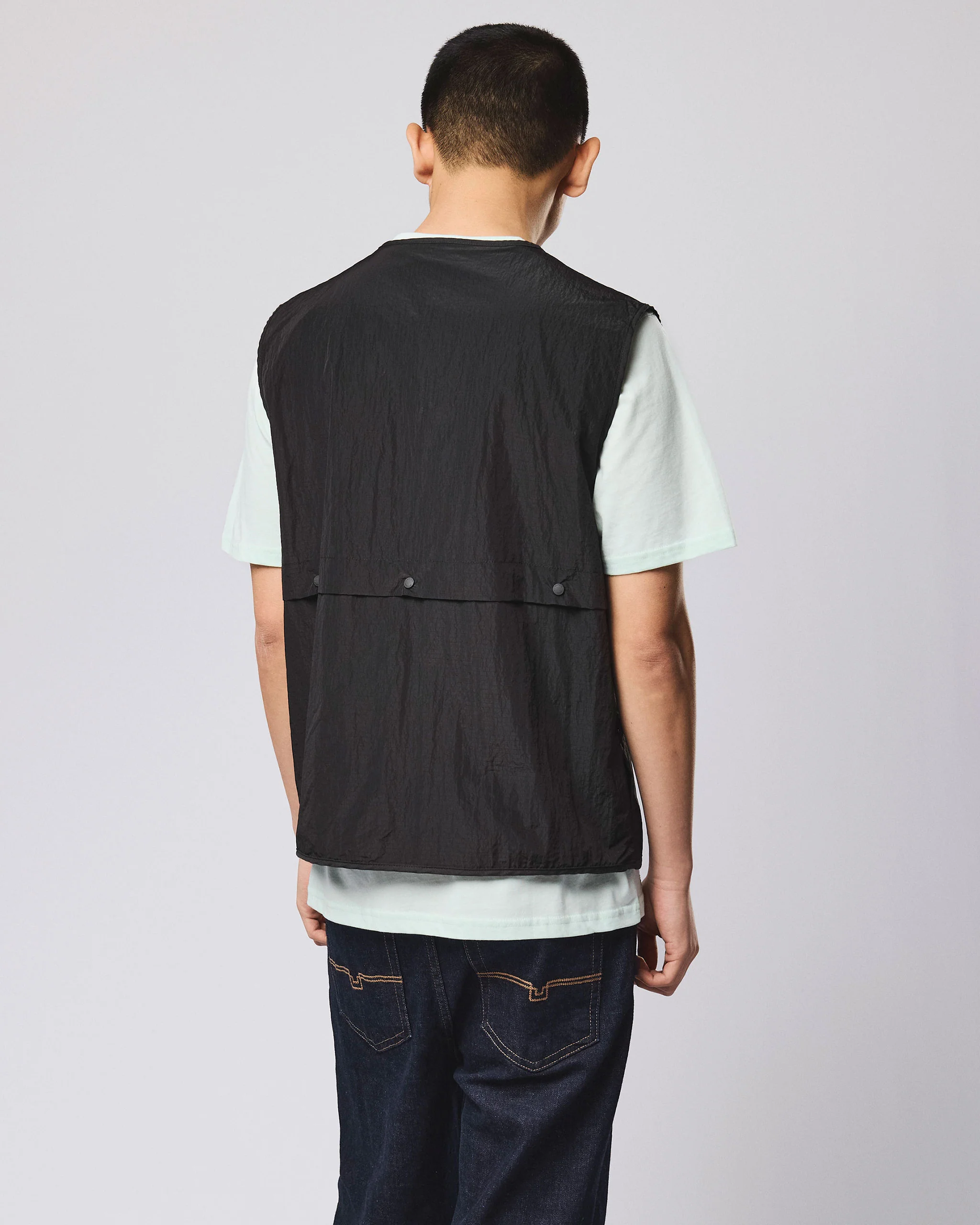 Tangier Utility Vest Black - Image 4