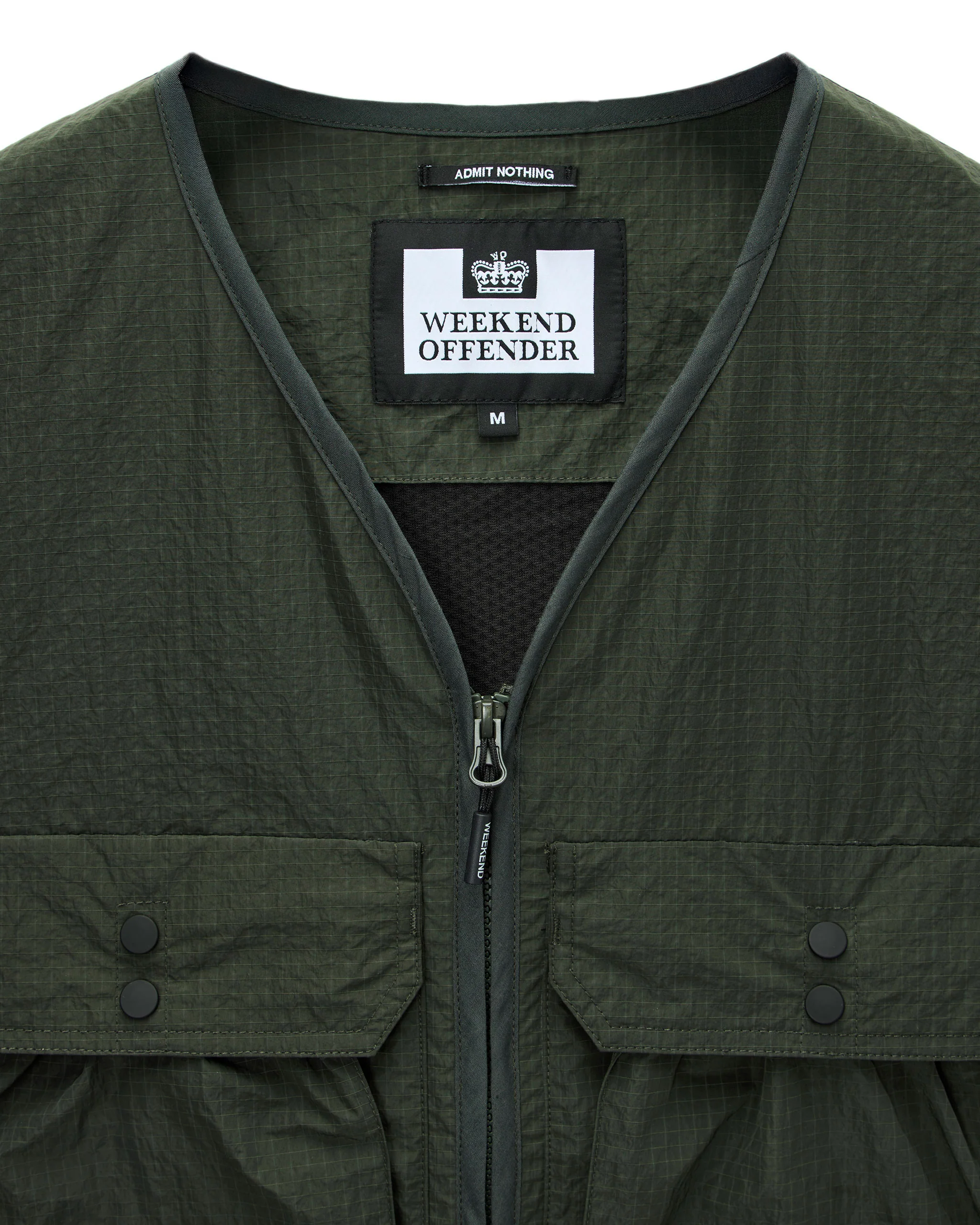 Tangier Utility Vest Black Forest Green - Image 5